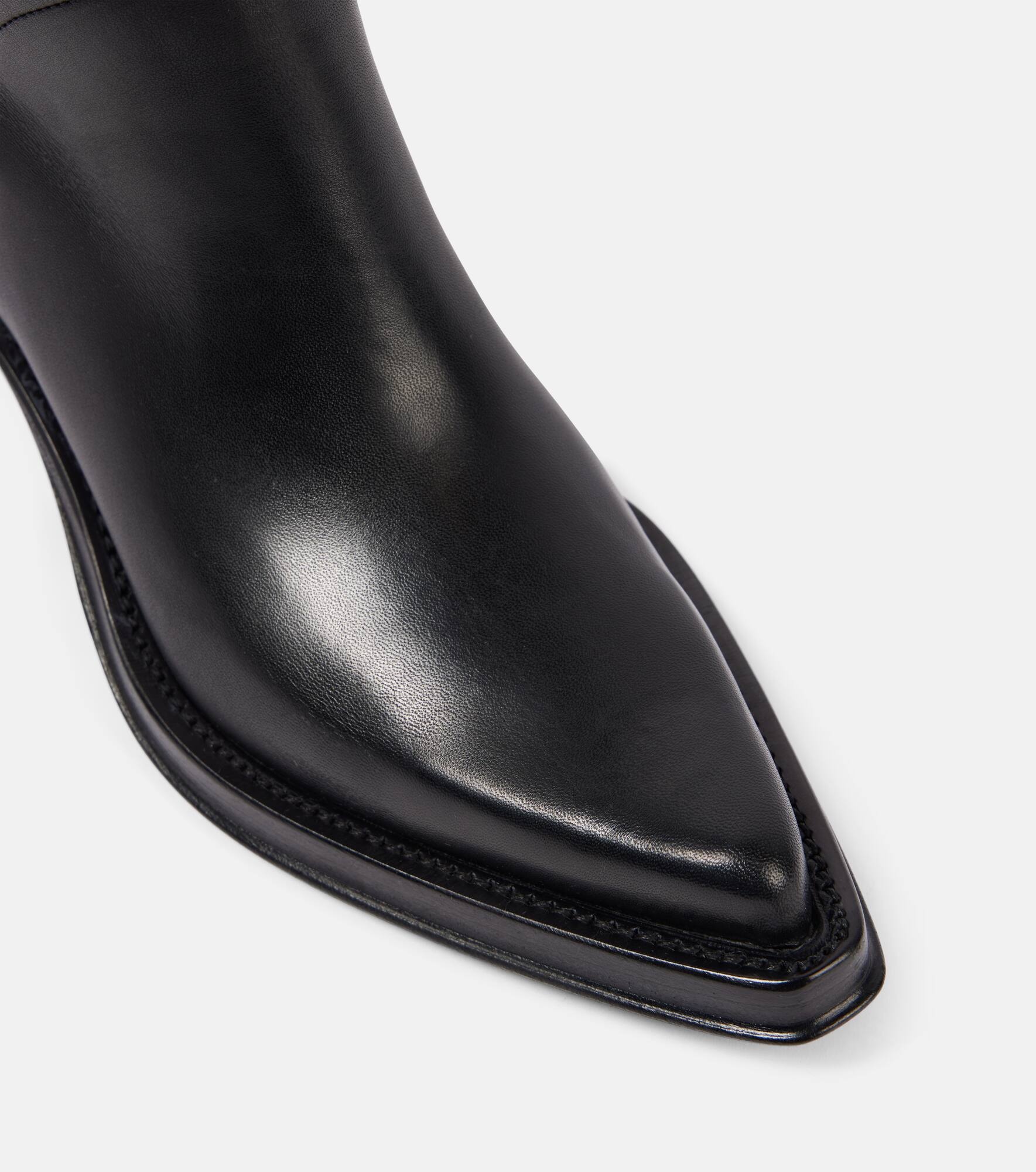 Camero leather knee-high boots - 5