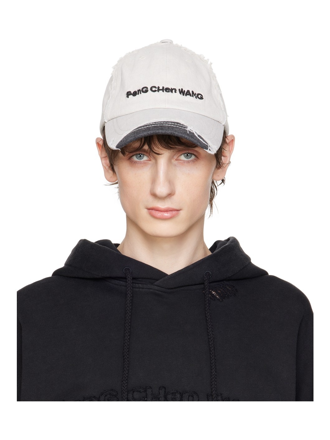 Gray Raw Edge Cap - 1