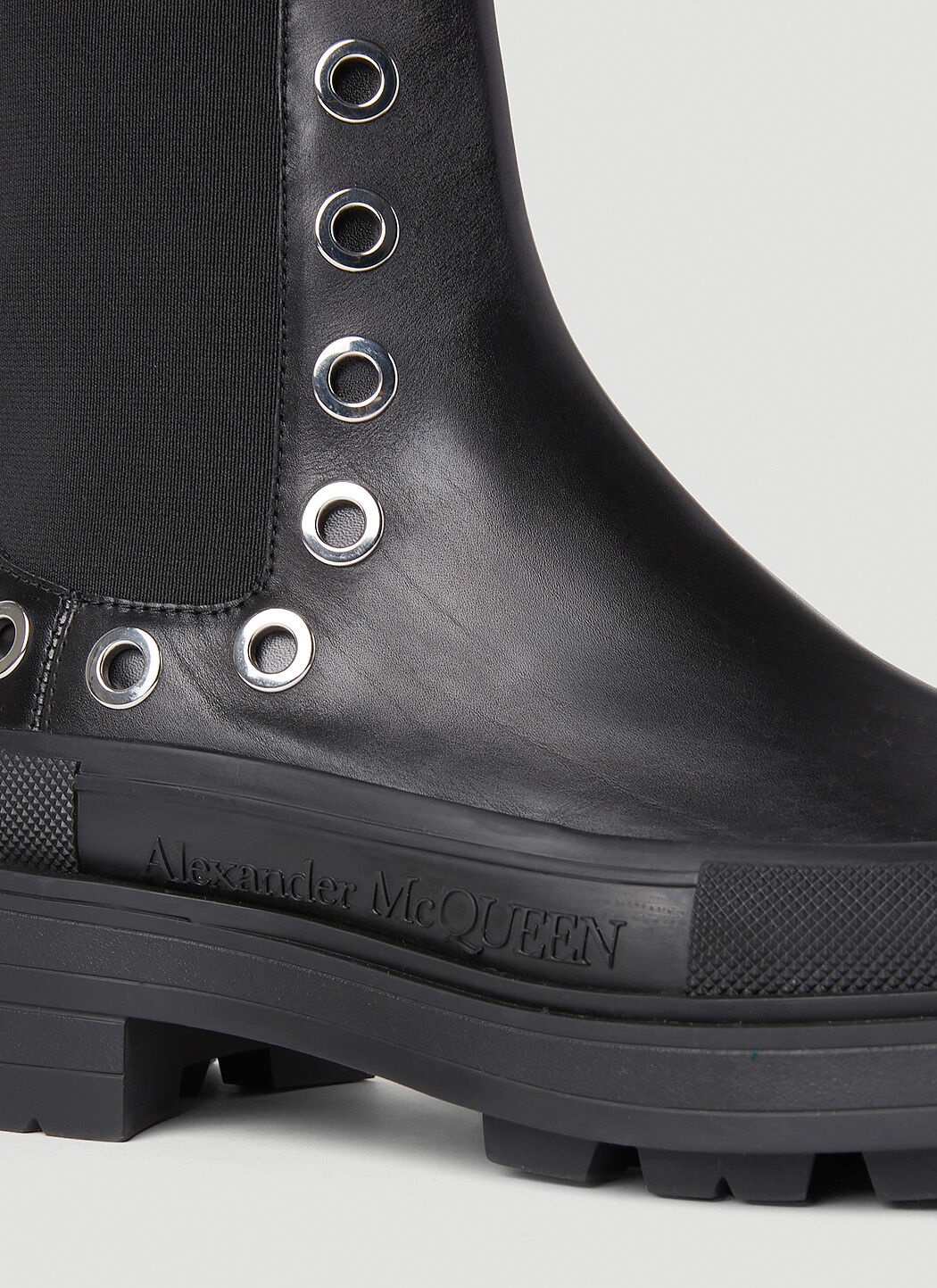 Eyelet Boots - 5