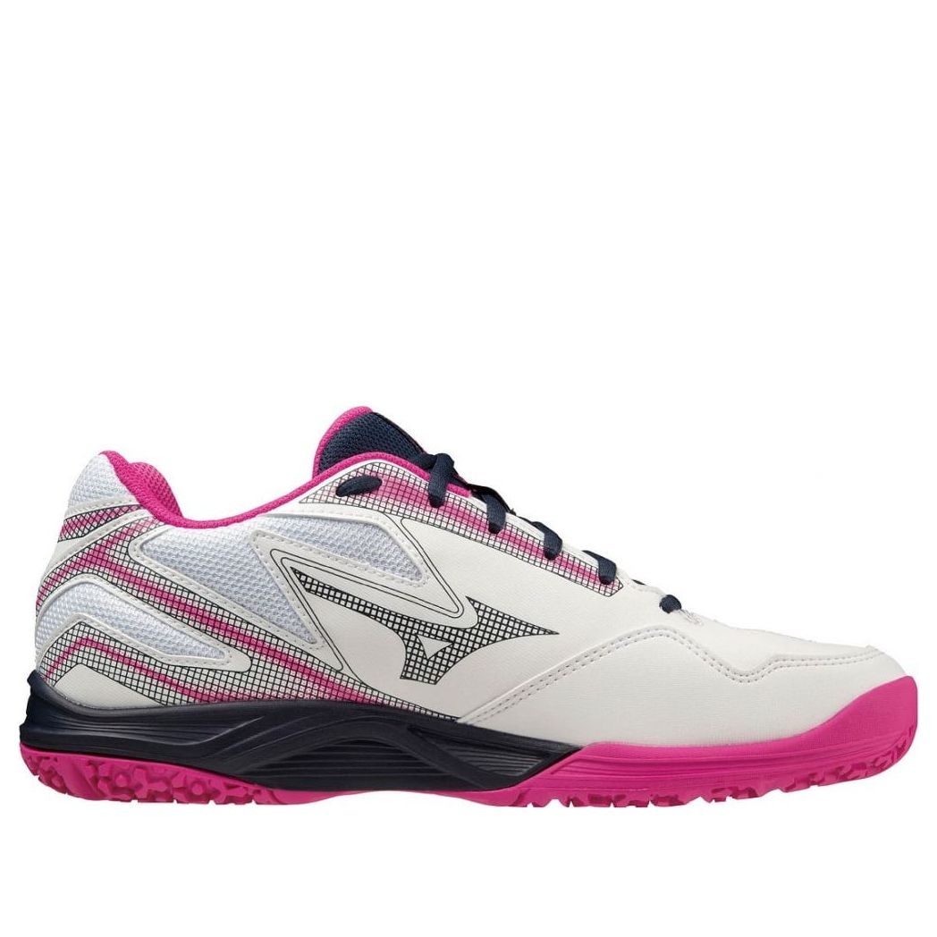 (WMNS) Mizuno Break Shot 4 OC 'White Pink' 61GB234160 - 2