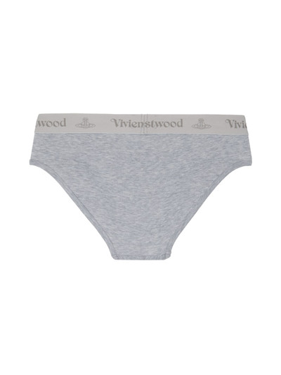 Vivienne Westwood Two-Pack Gray Briefs outlook