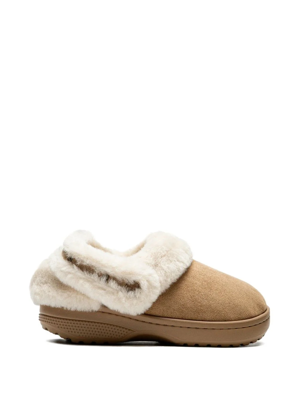 faux-fur clogs - 1