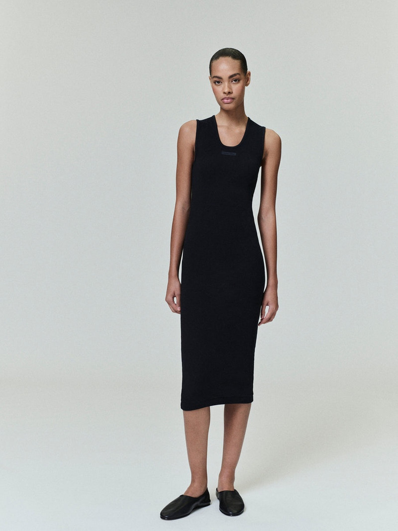 Womens Rib Tank Dress 2