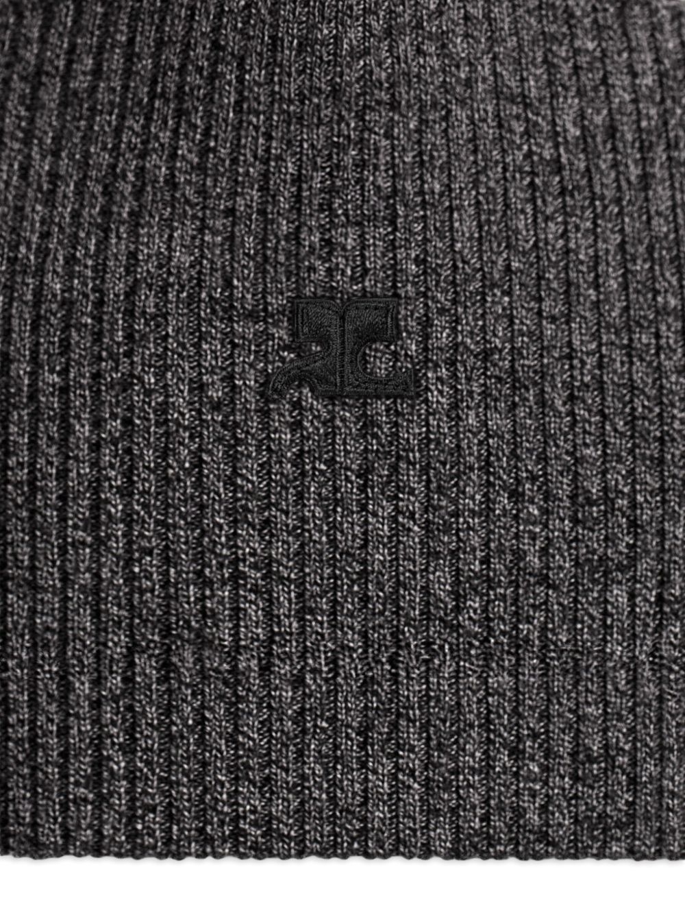 ribbed-knit beanie - 2