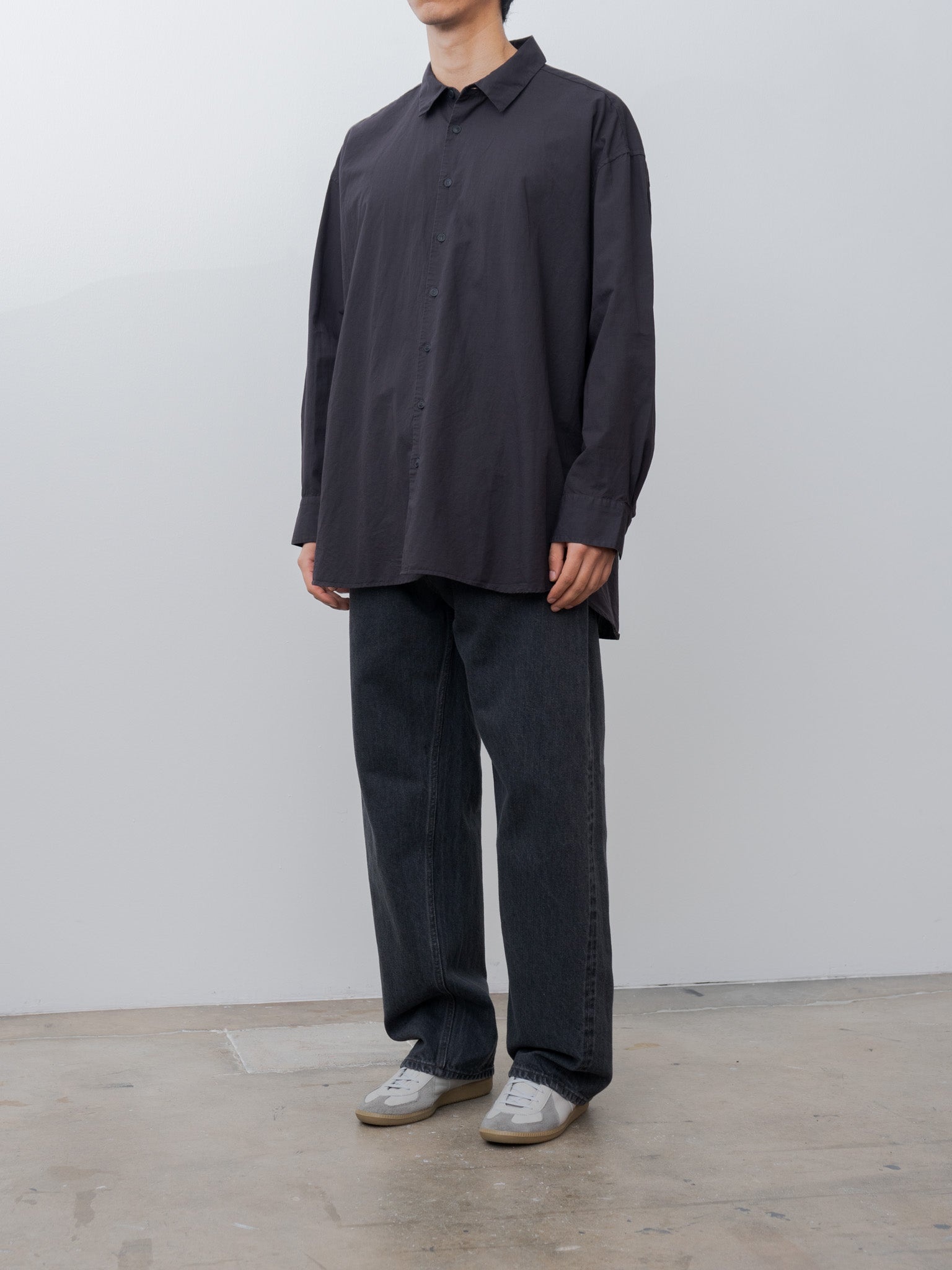 Hamnet Shirt LIN COT - Night - 3