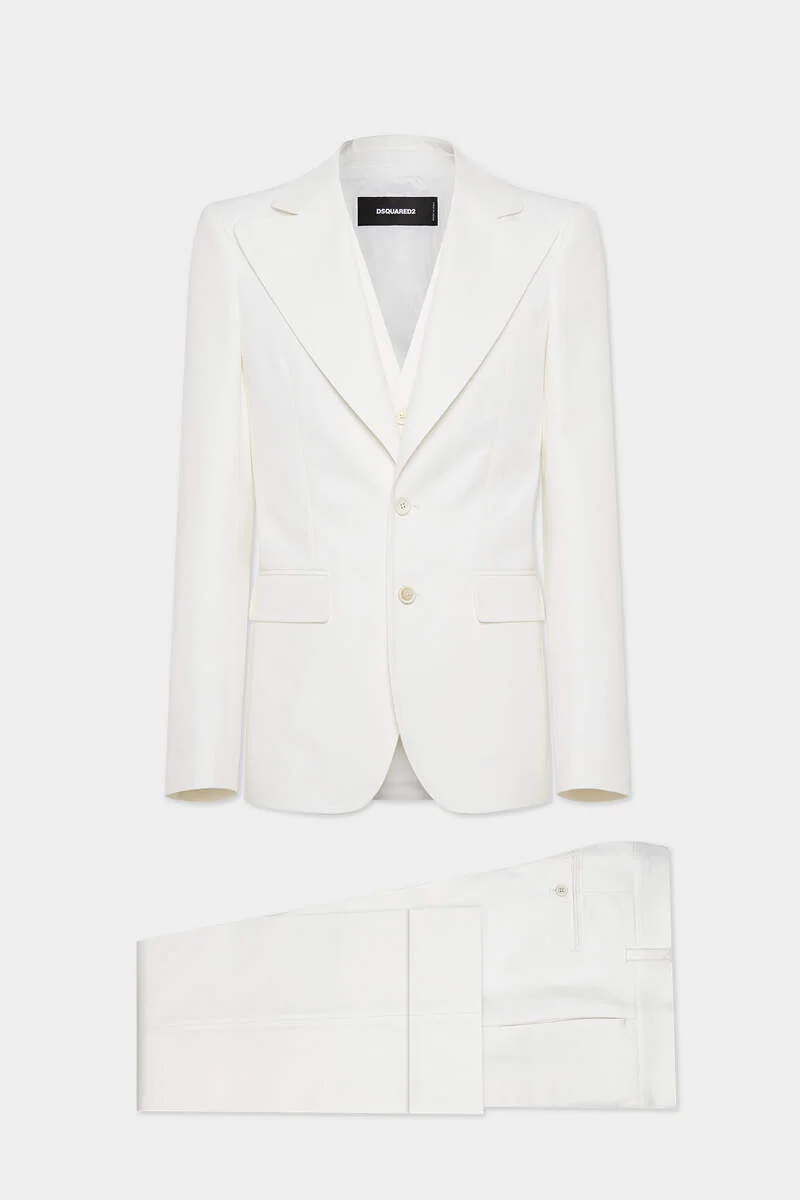 70S WOOL COTTON-SILK SUIT - 1