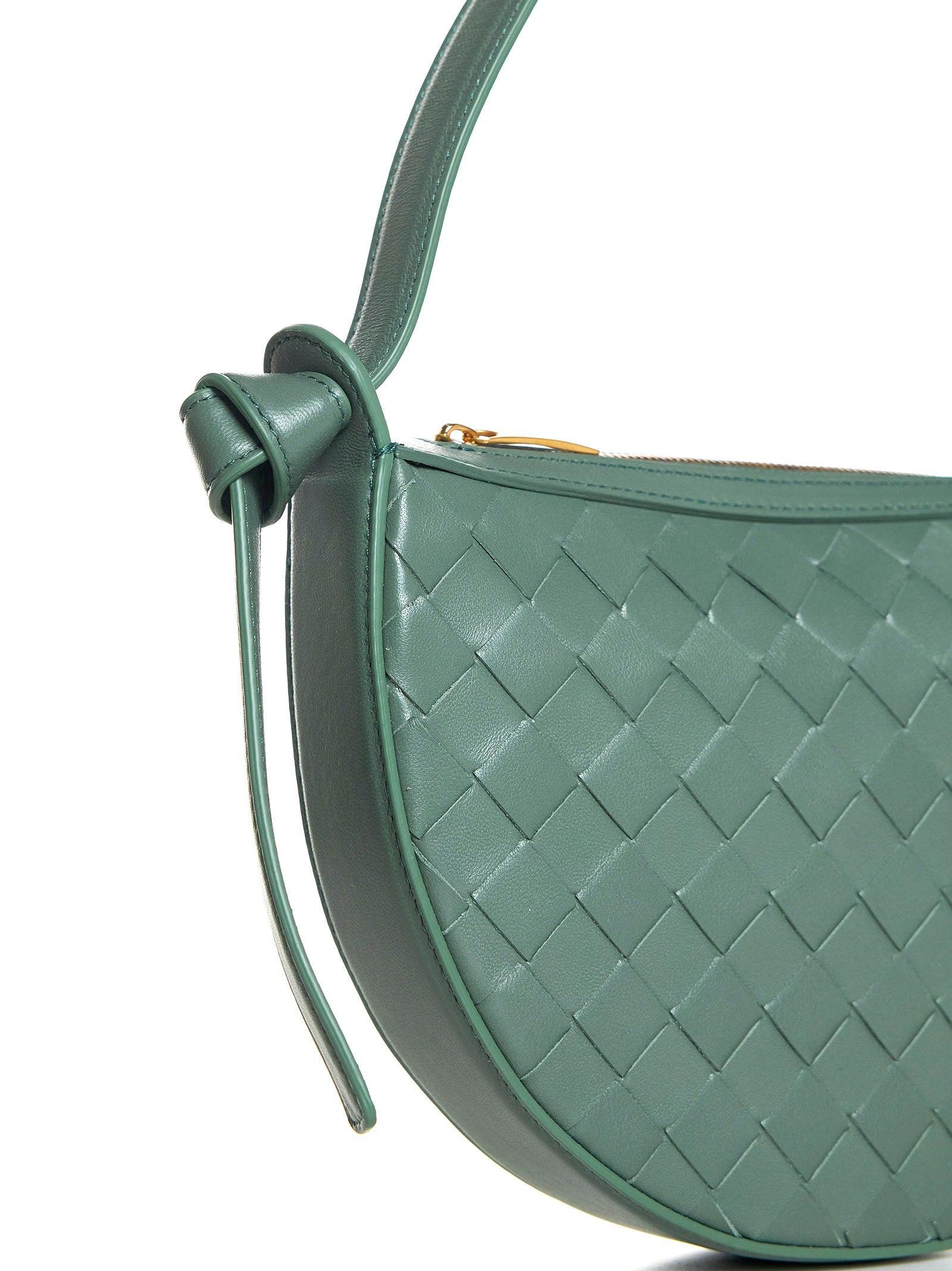 Bottega Veneta Women Sunrise Intrecciato Leather Mini Bag - 4