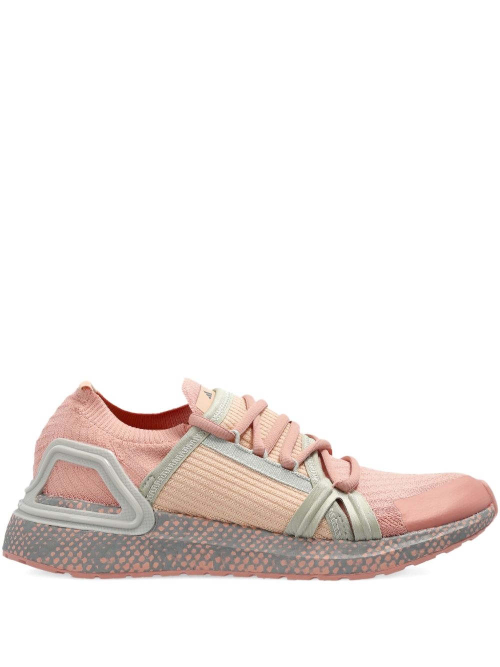 knit-panelled sneakers - 1
