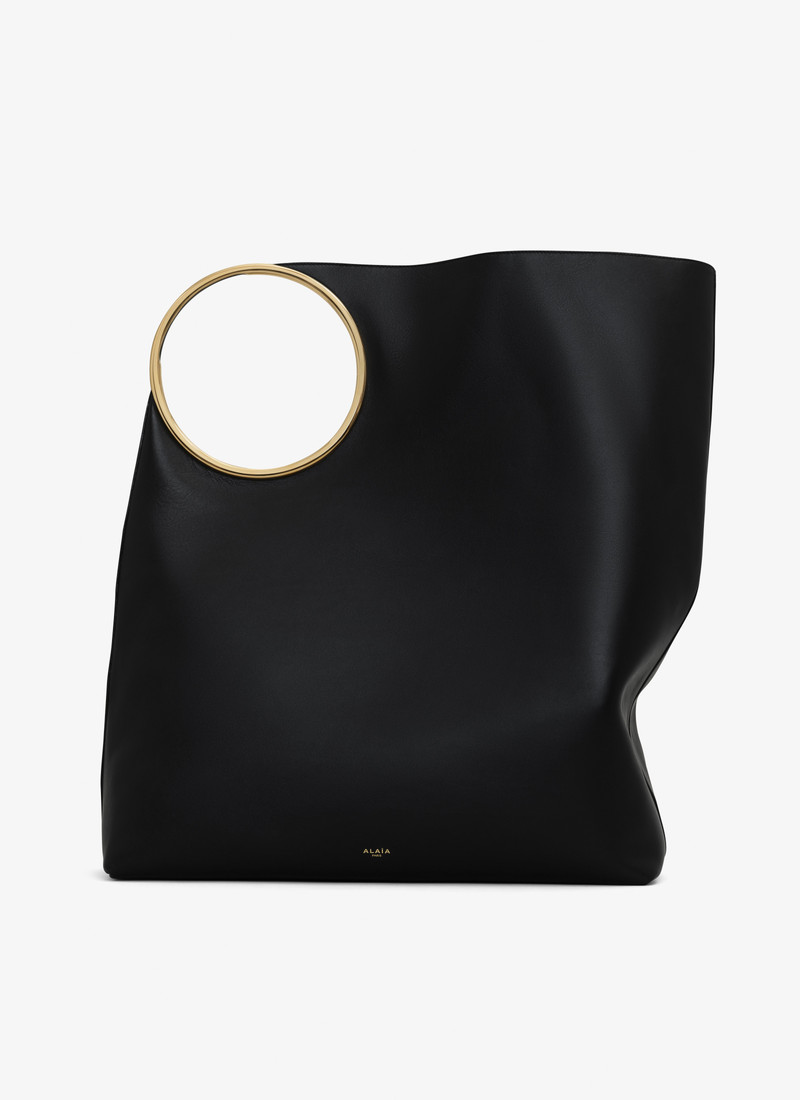 RING XL TOTE BAG IN SMOOTH CALFSKIN - 1