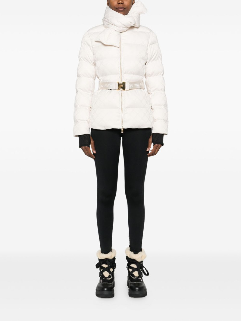 ELISABETTA FRANCHI belted jacket outlook