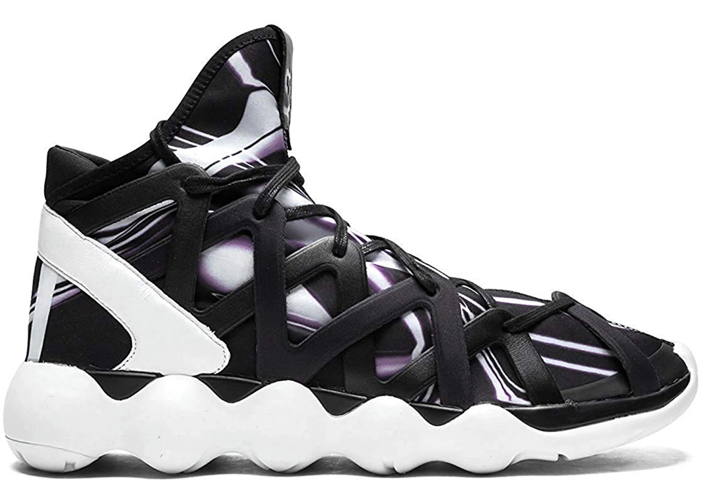 Black Kyujo High Y-3 KYUJO HIGH SNEAKERS SS17