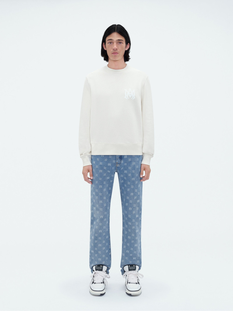 AMIRI M.A. PAISLEY STRAIGHT JEAN outlook