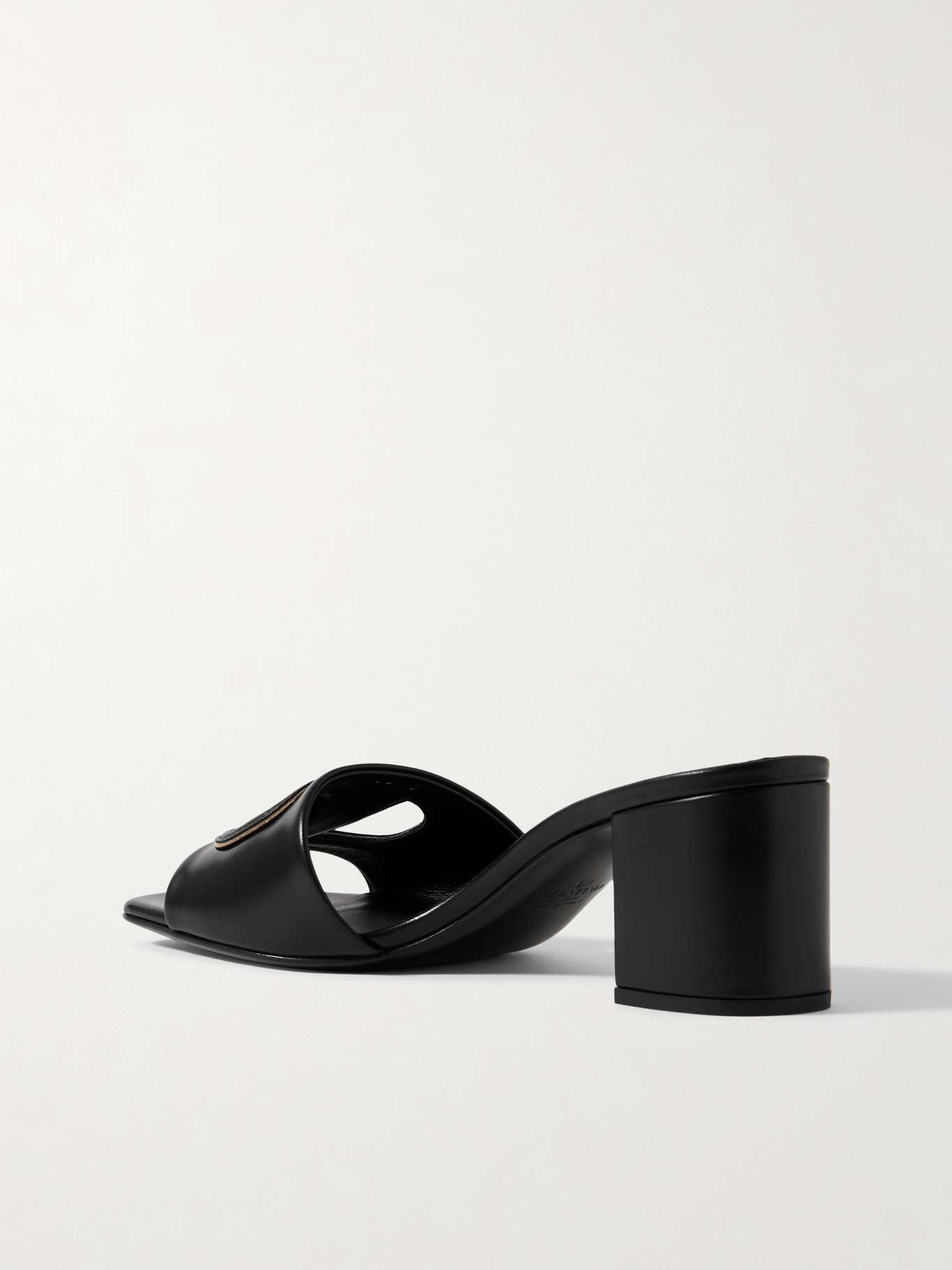 VLOGO 60 cutout leather mules - 3