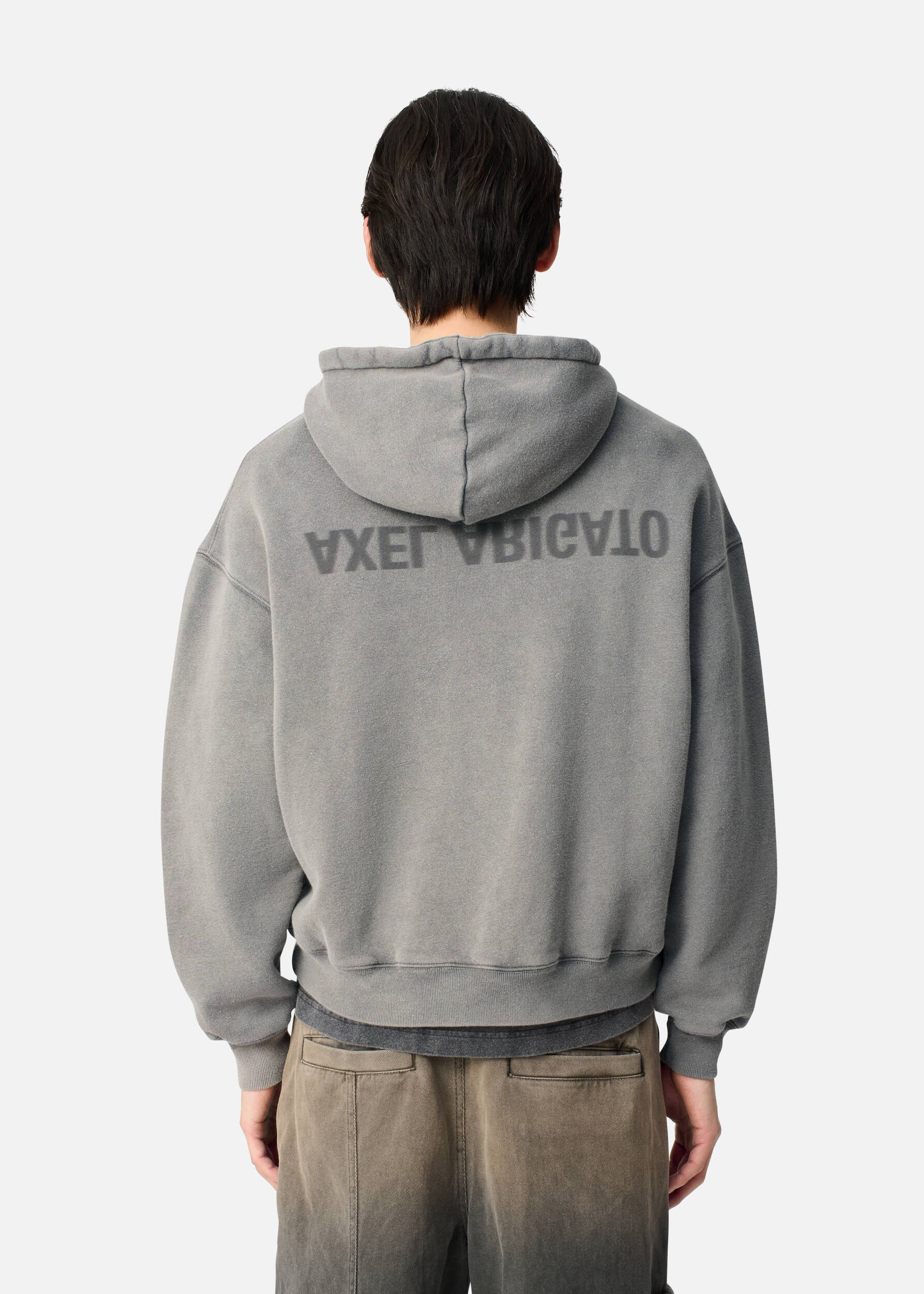 Distort Washed Hoodie - 3