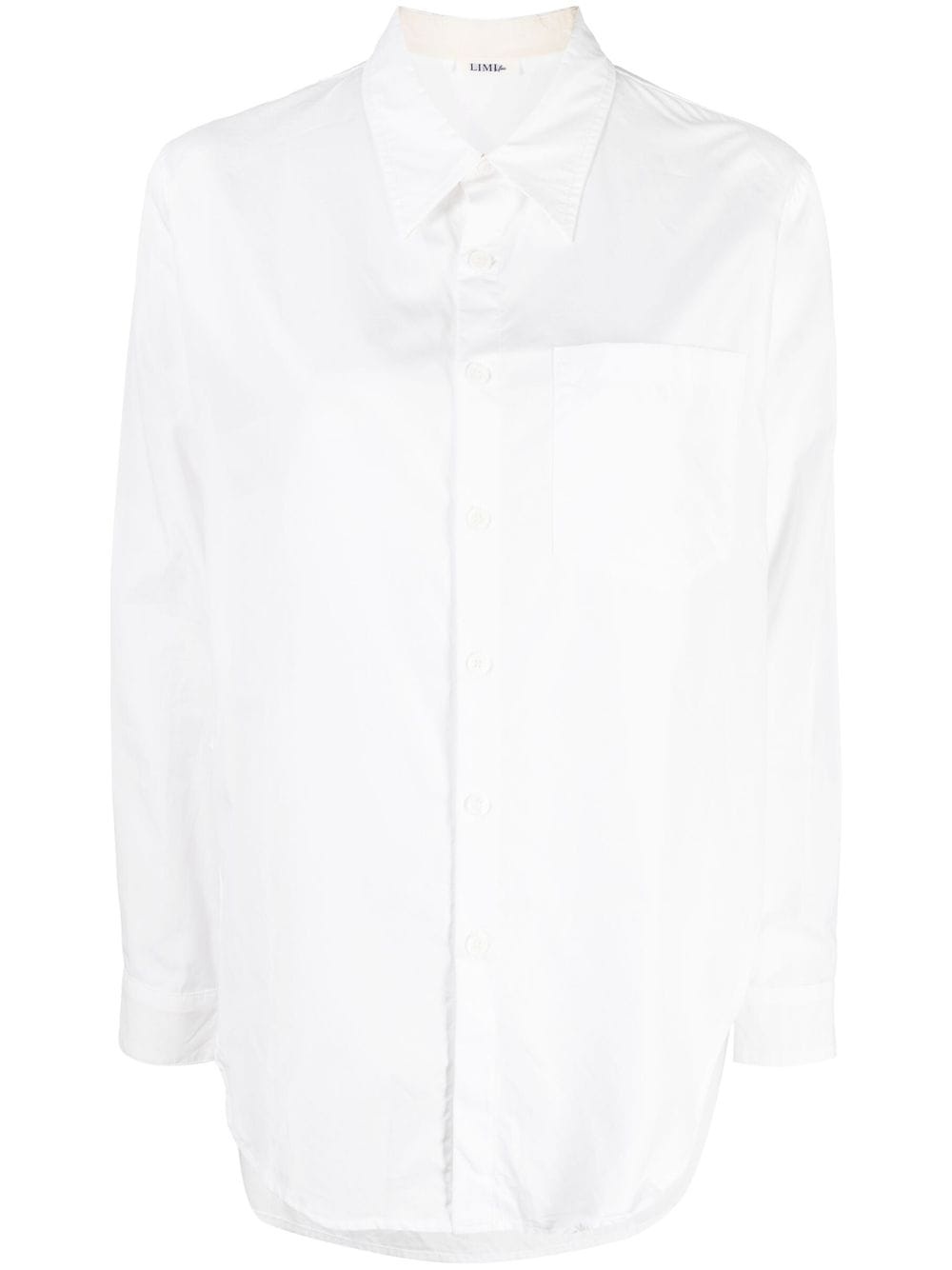 long-sleeve cotton shirt - 1