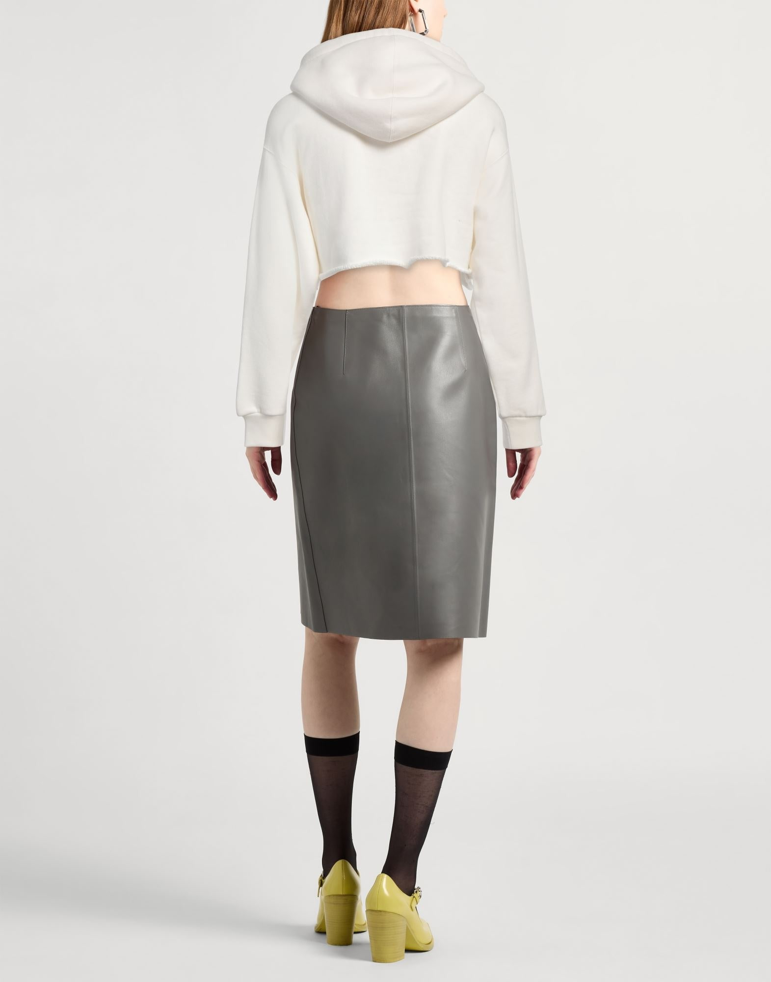 Off white Women's Hooded Sweatshirt - 3