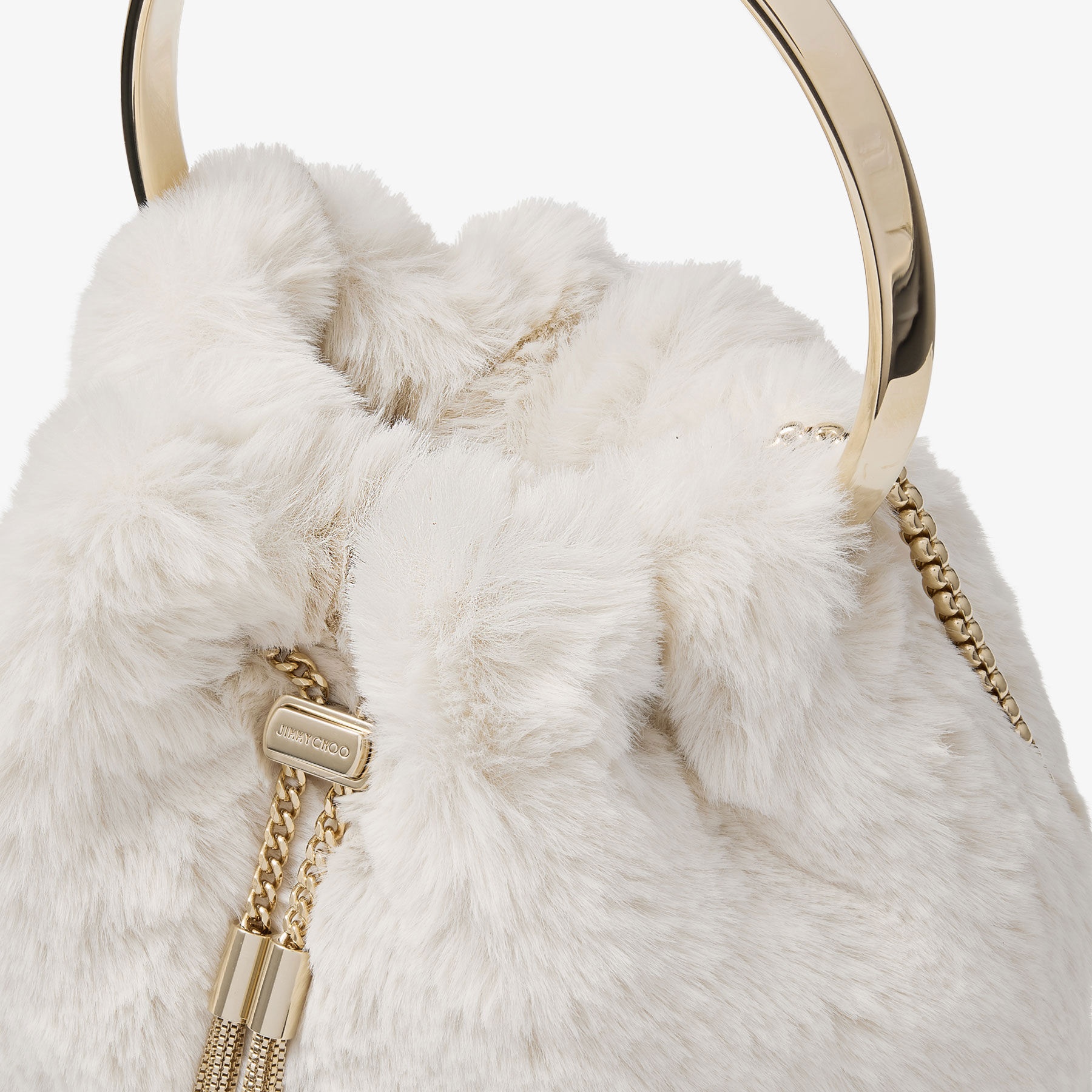 Bon Bon
Latte Faux Fur Mini Bag - 3