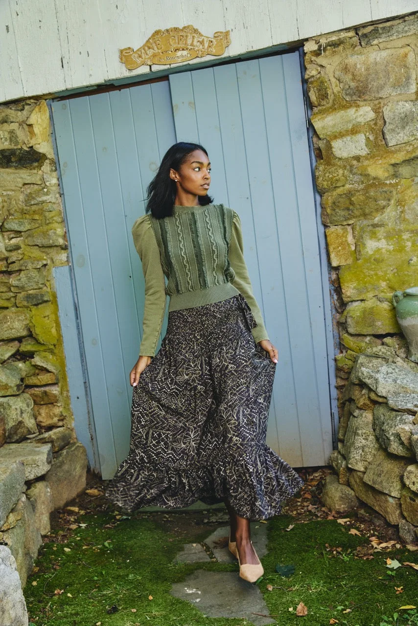 Belle Midi Skirt - 1