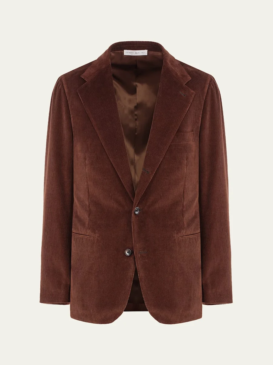 Men's Ben Cotton Cashmere Corduroy Blazer - 1