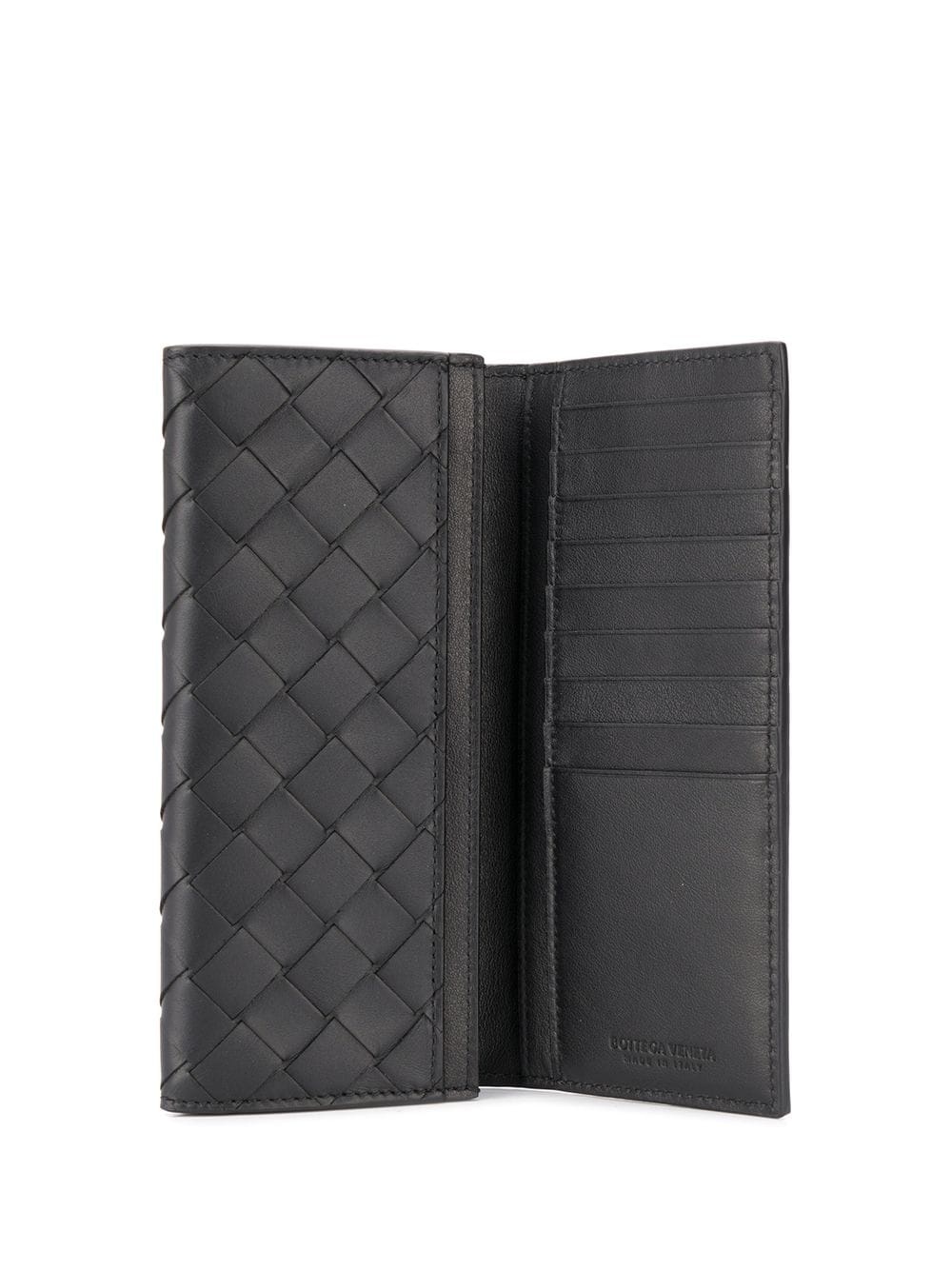 intrecciato weave wallet - 3