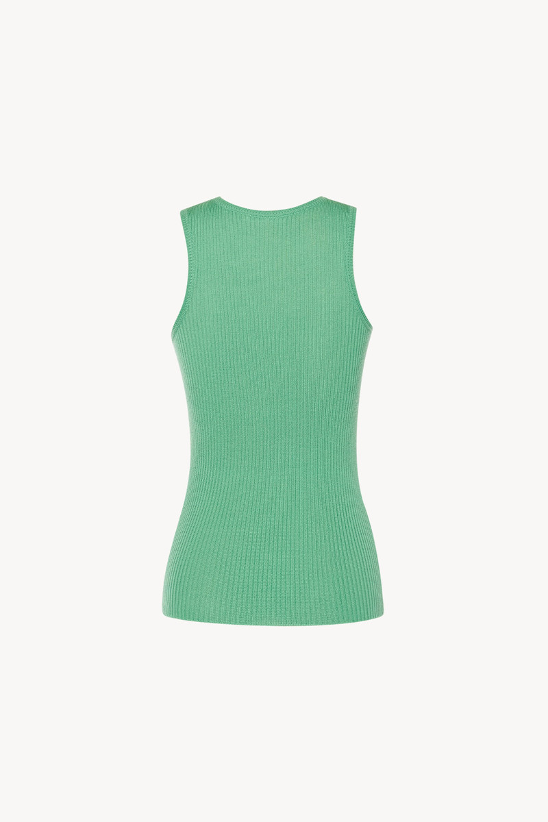 The Row Lundlan Top in Cashmere outlook