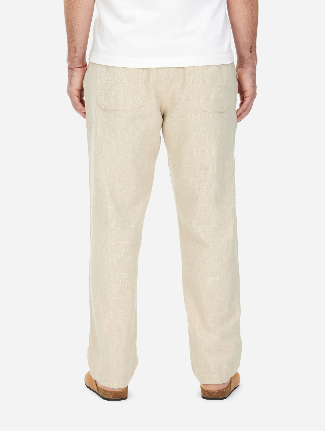 Easy Pant - Alabaster Cotton/Linen - 6
