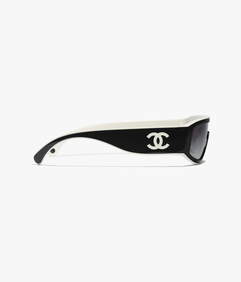 CHANEL Shield Sunglasses outlook