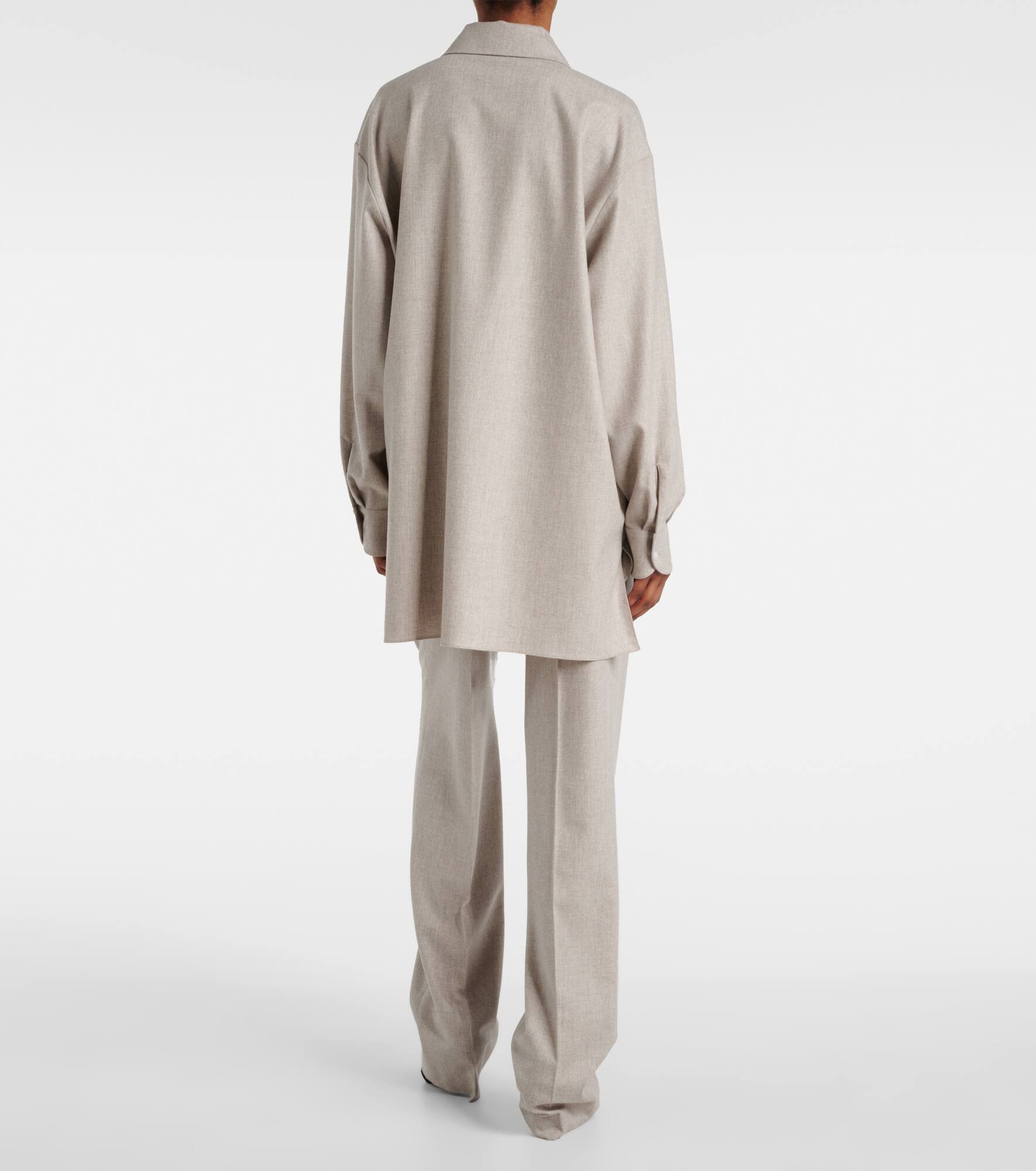 Komako wool and cashmere shirt - 3