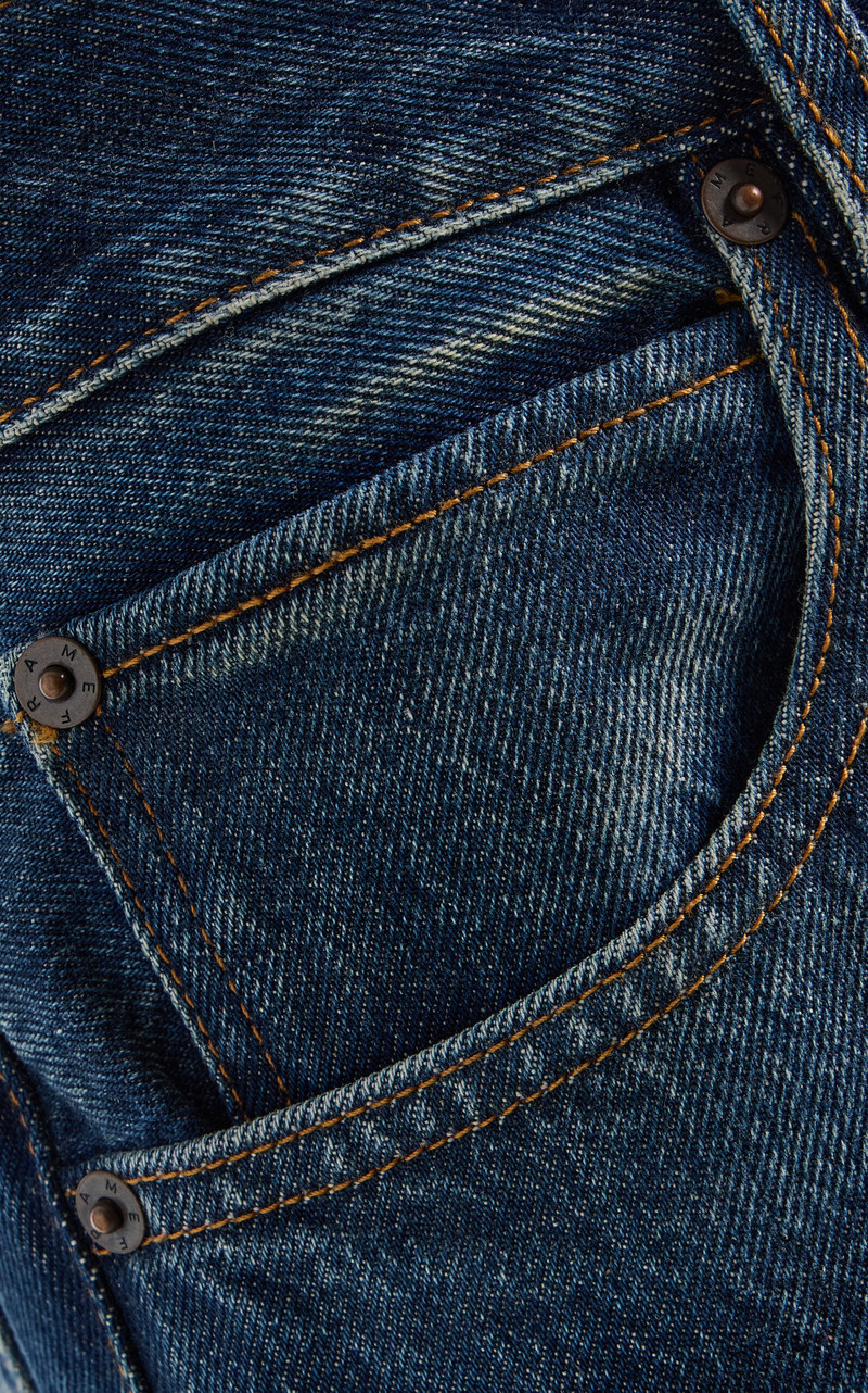 The Outlaw Rigid High-Rise Bootcut Jeans dark wash 5
