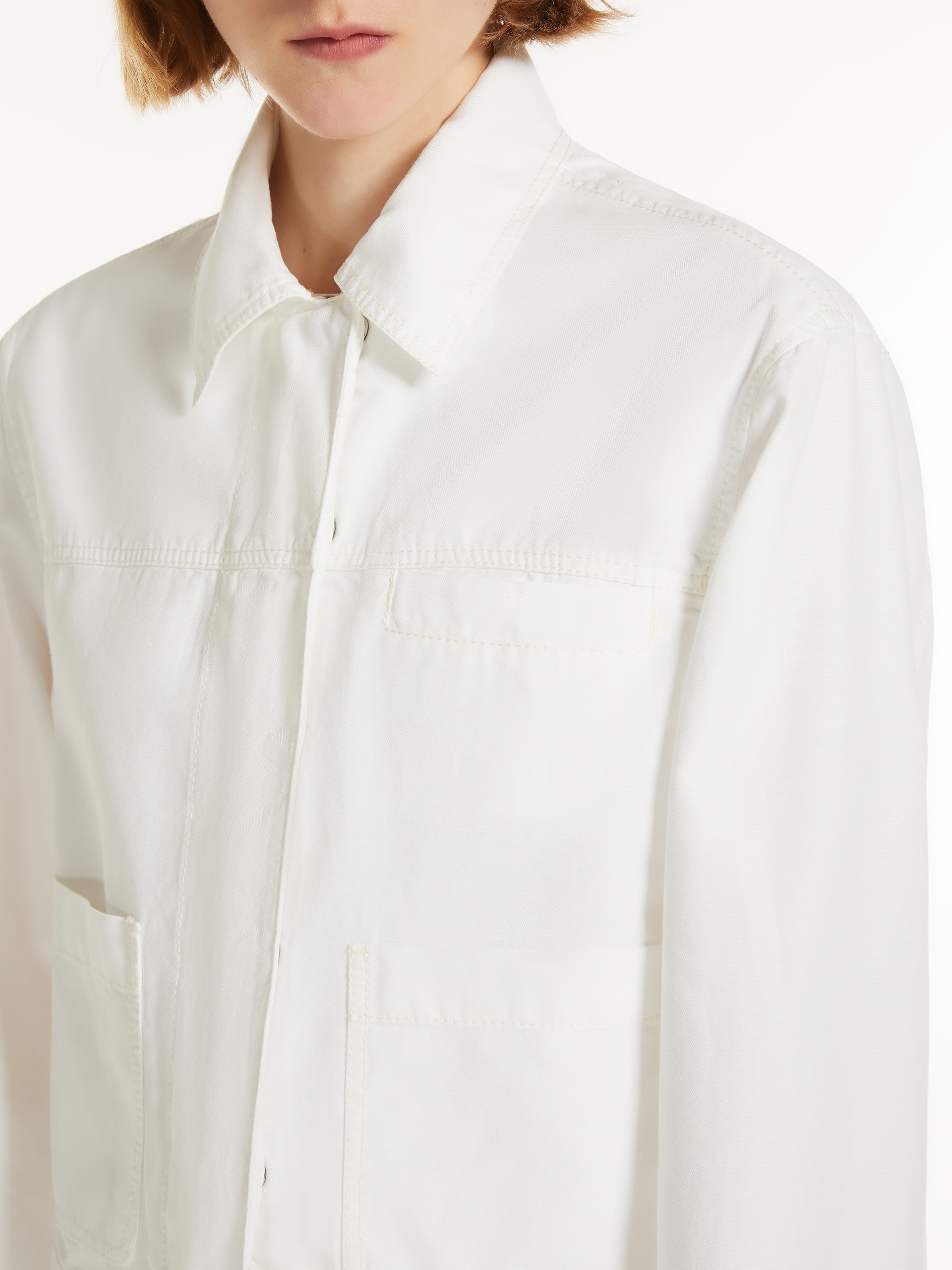 LIGURIA Boxy cotton jacket - 5