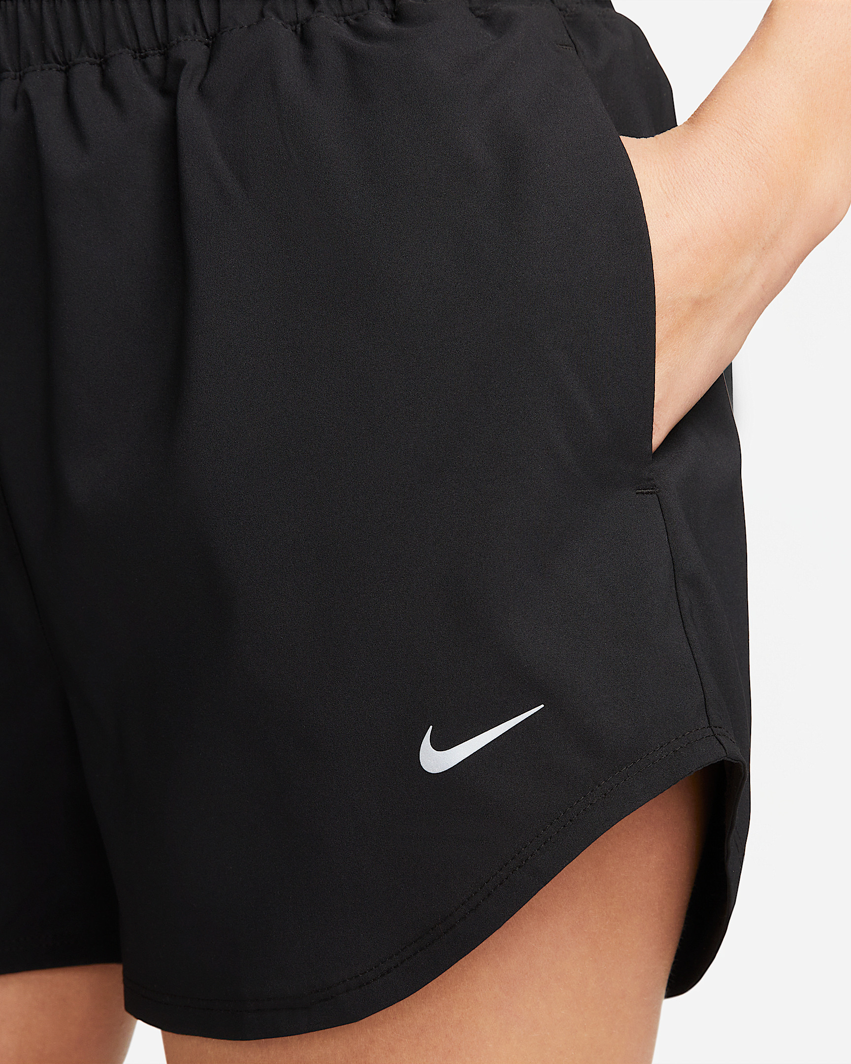 Nike One Women's Dri-FIT Ultra High-Waisted 3" Brief-Lined Shorts - 4