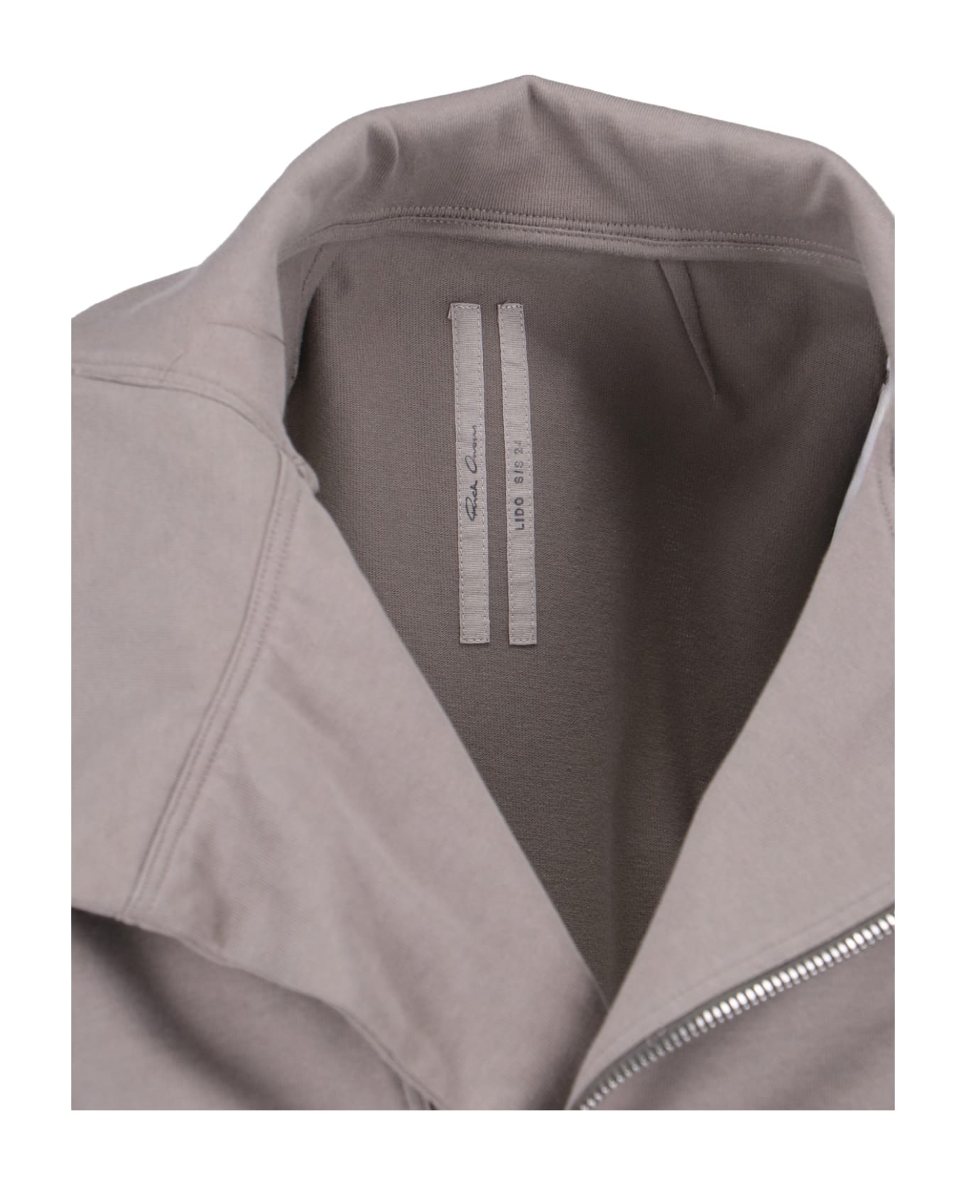 Rick Owens Asymmetrical Zip Sweatshirt | italist | REVERSIBLE