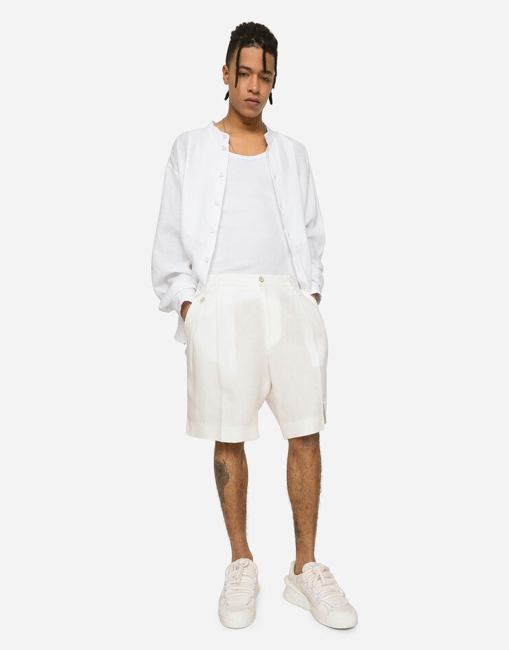 Linen shorts - 5