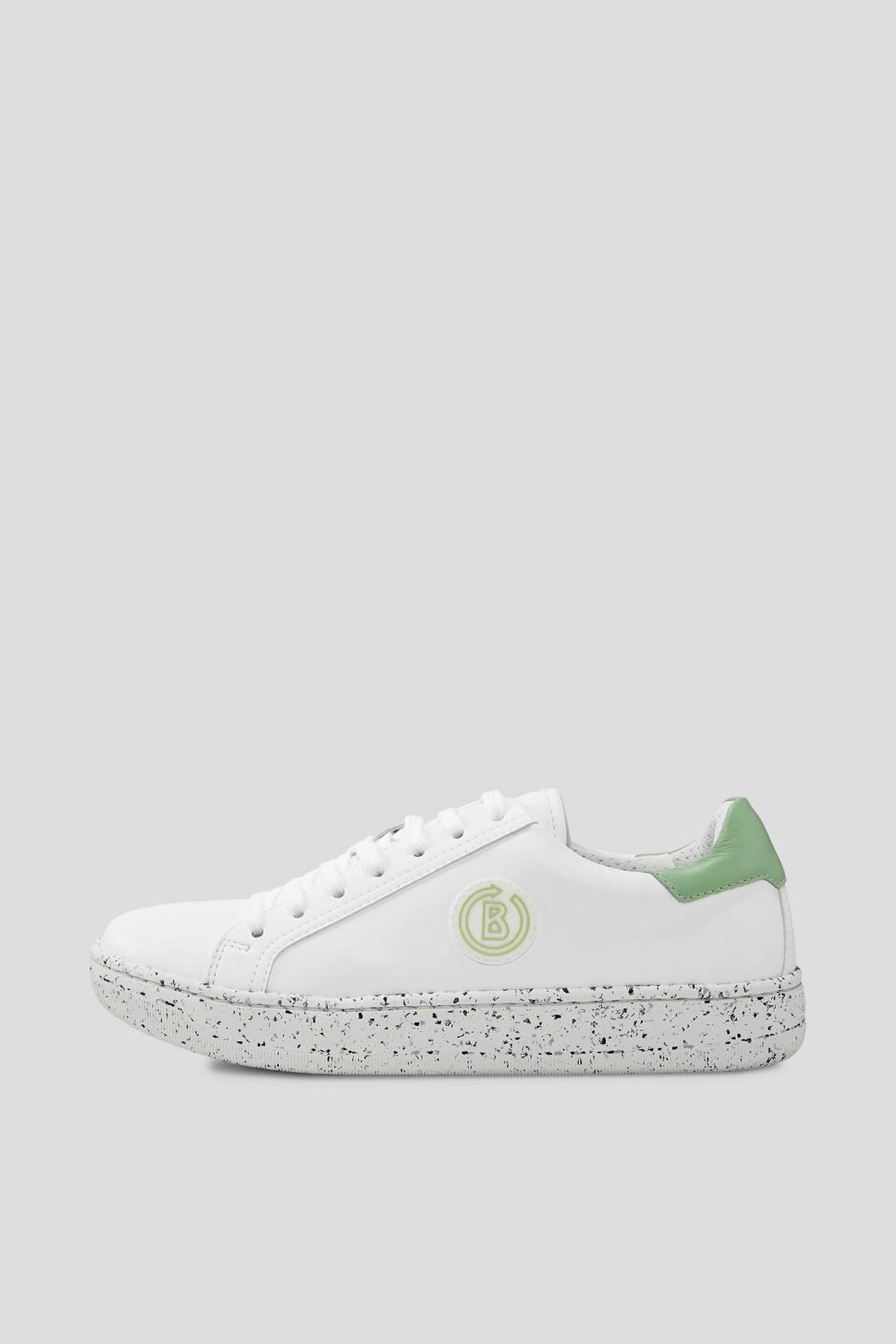 MALMÖ SUSTAINABLE SNEAKERS IN WHITE/GREEN - 1