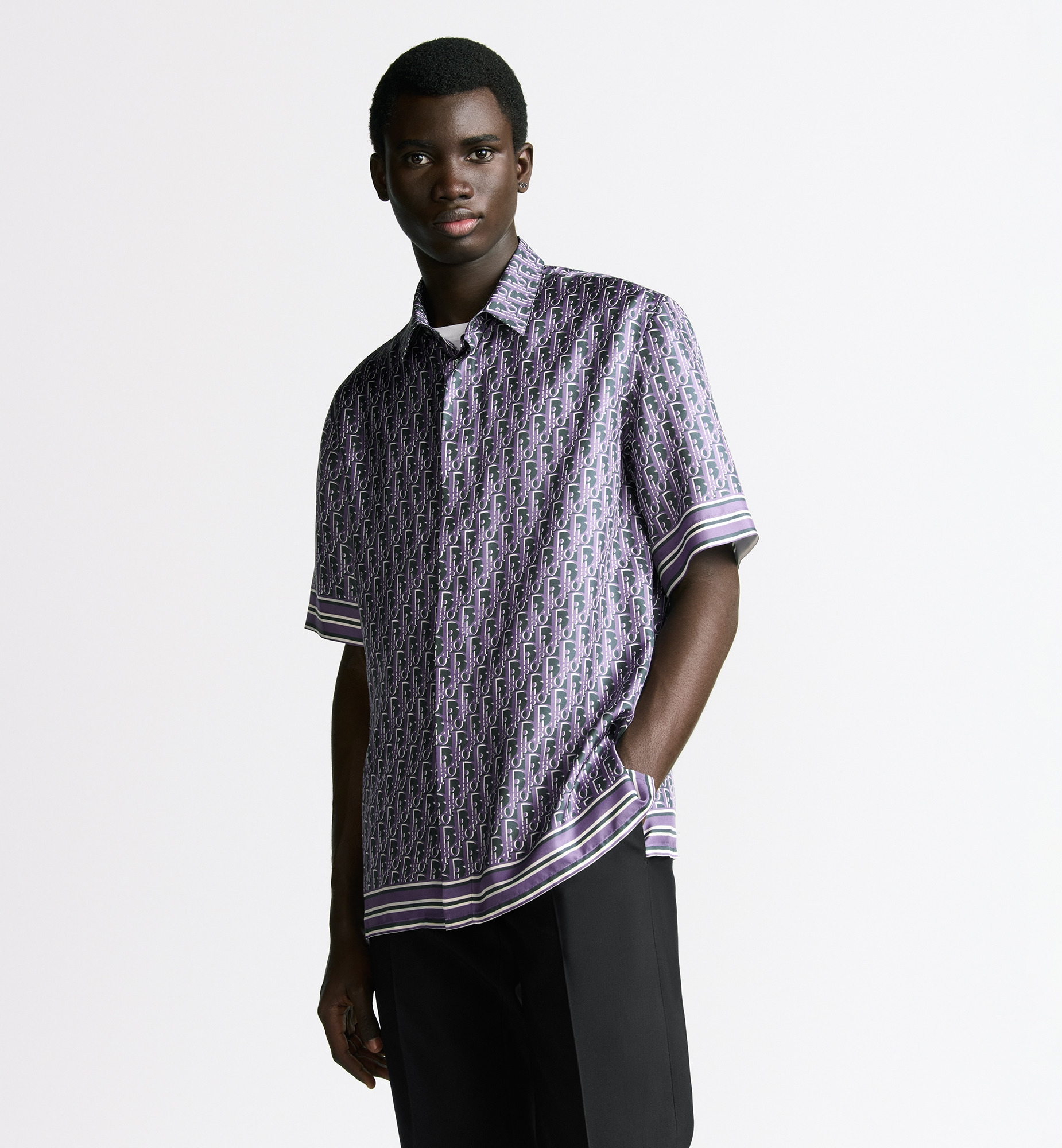 Dior Oblique Short-Sleeved Shirt - 2