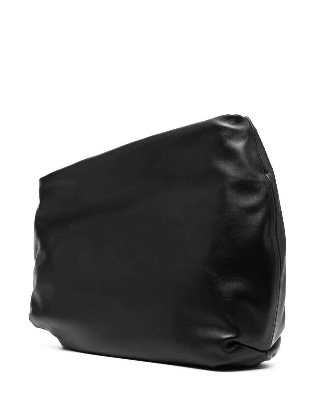 asymmetric calf-leather shoulder bag - 3