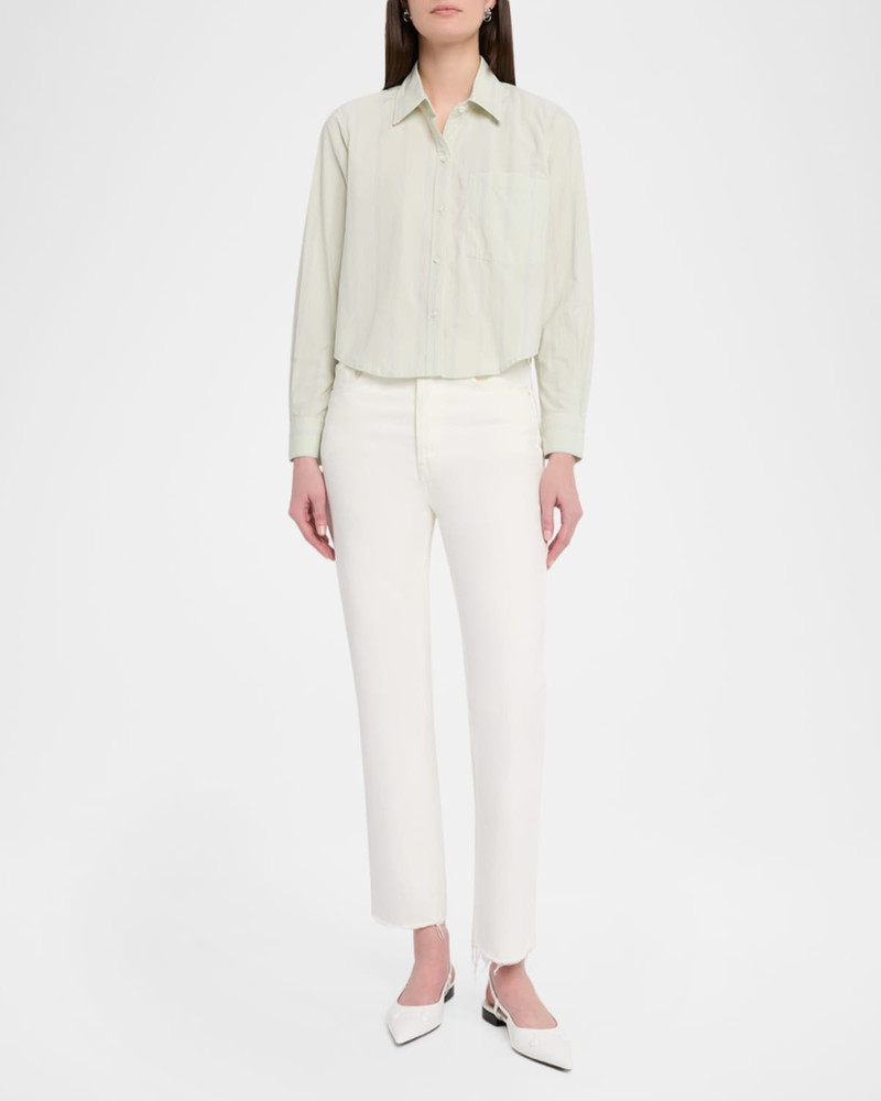Rails Leon Stripe Ramy Button-Front Shirt outlook