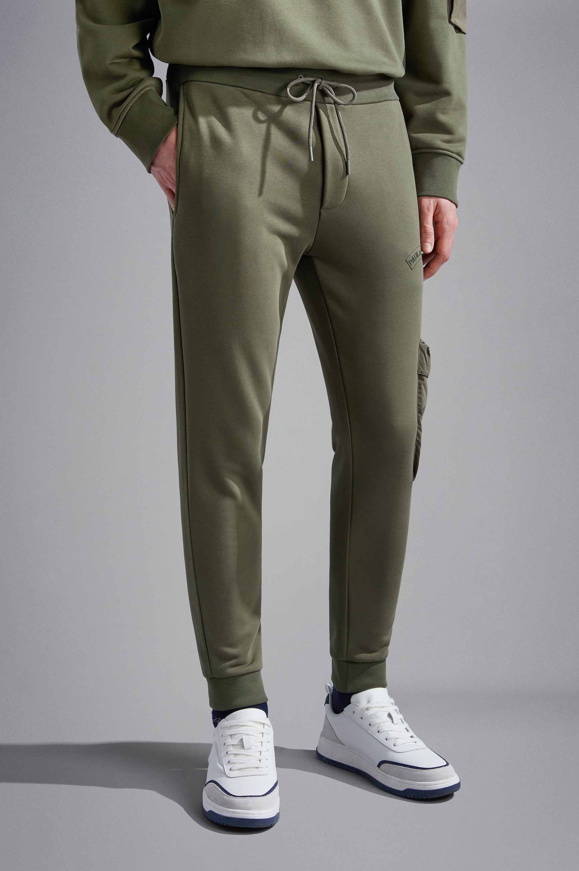 ACTIVE FLEECE COTTON JOGGERS - 7