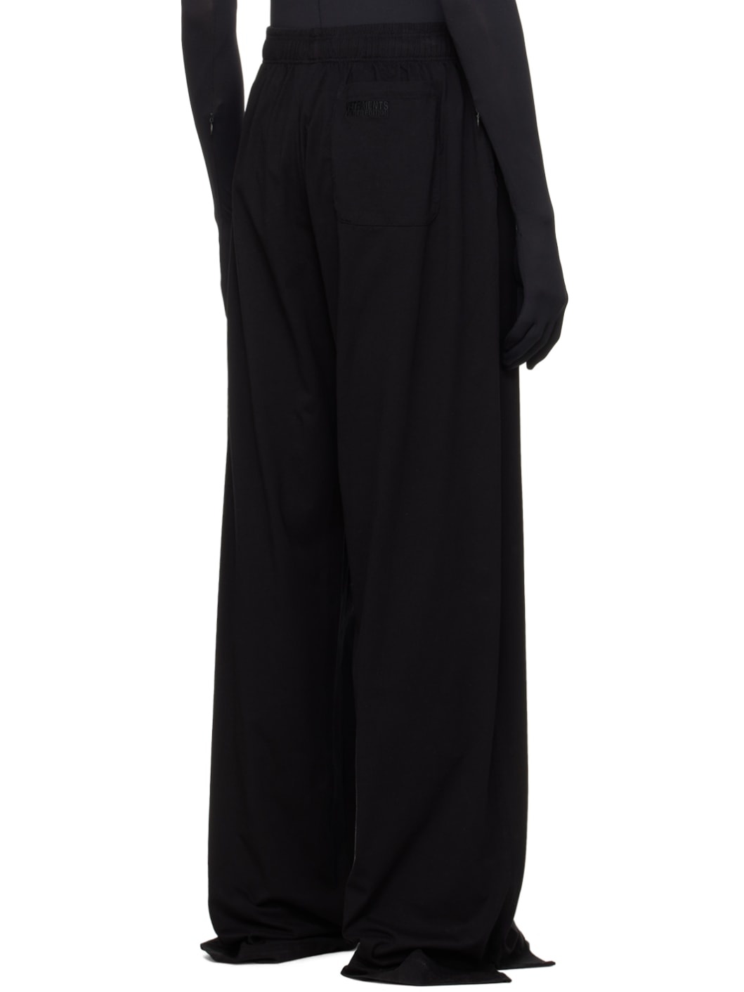 Black Oversized Sweatpants - 3