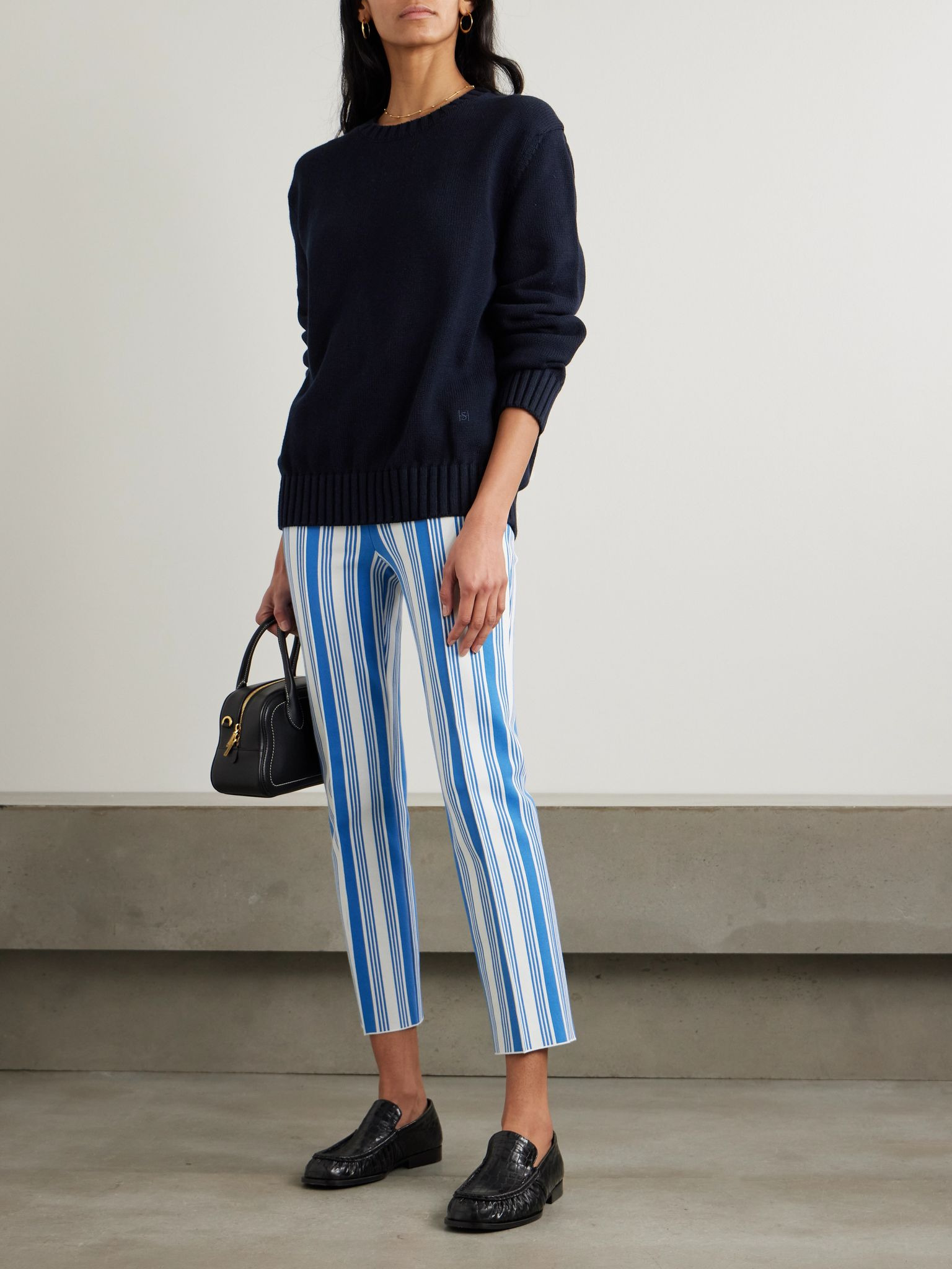 Jordan cotton sweater Navy - 2