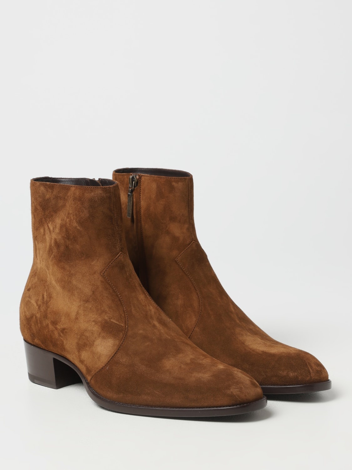 Saint Laurent Wyatt suede ankle boots - 2