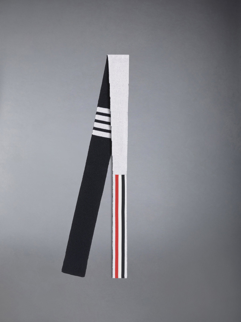 CASHMERE JACQUARD 4-BAR KNIT TIE 3