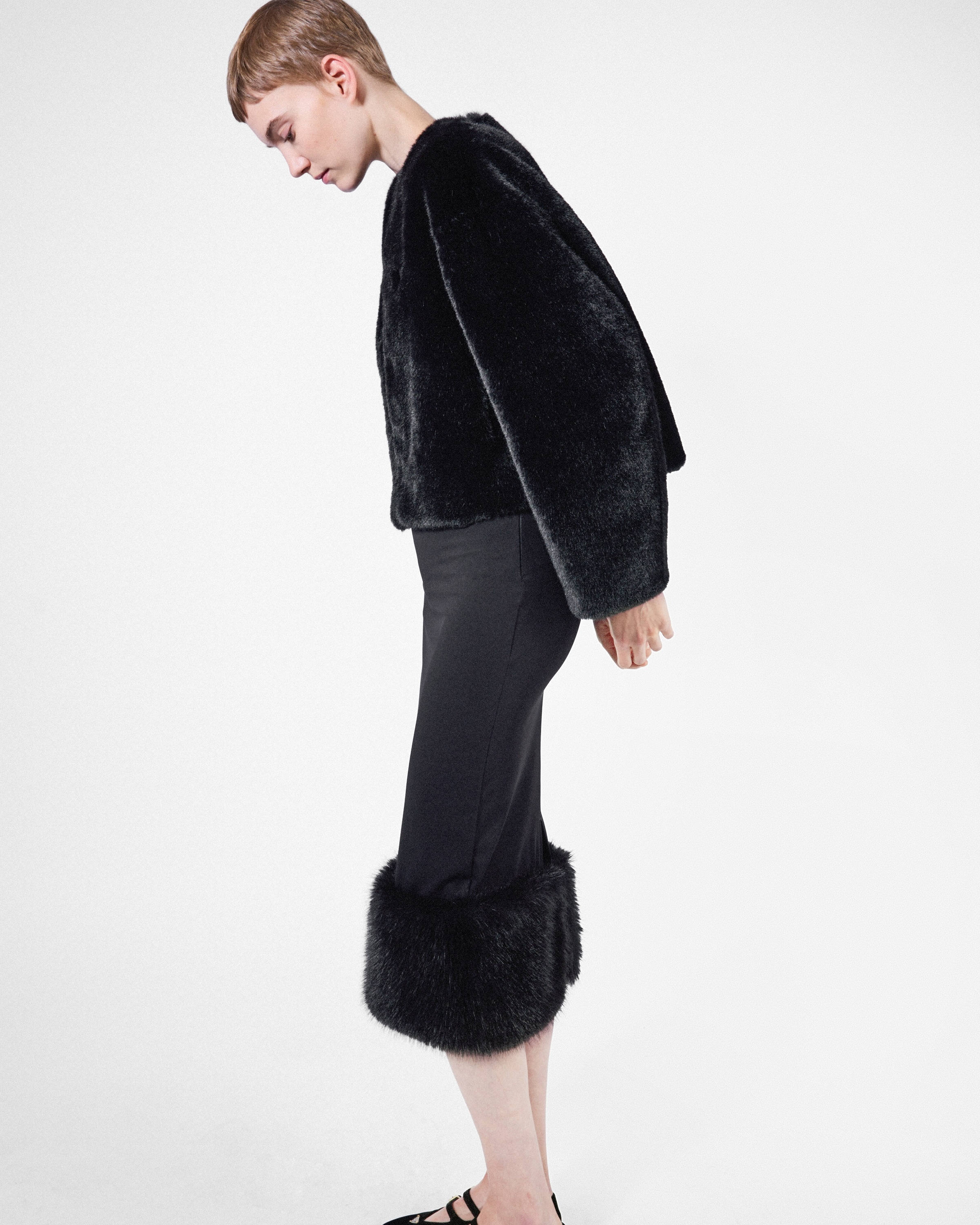 Stretch jersey skirt - 6