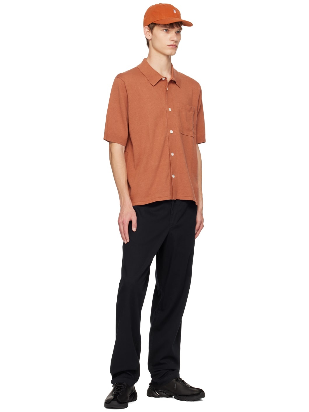 Navy Ezra Trousers - 4