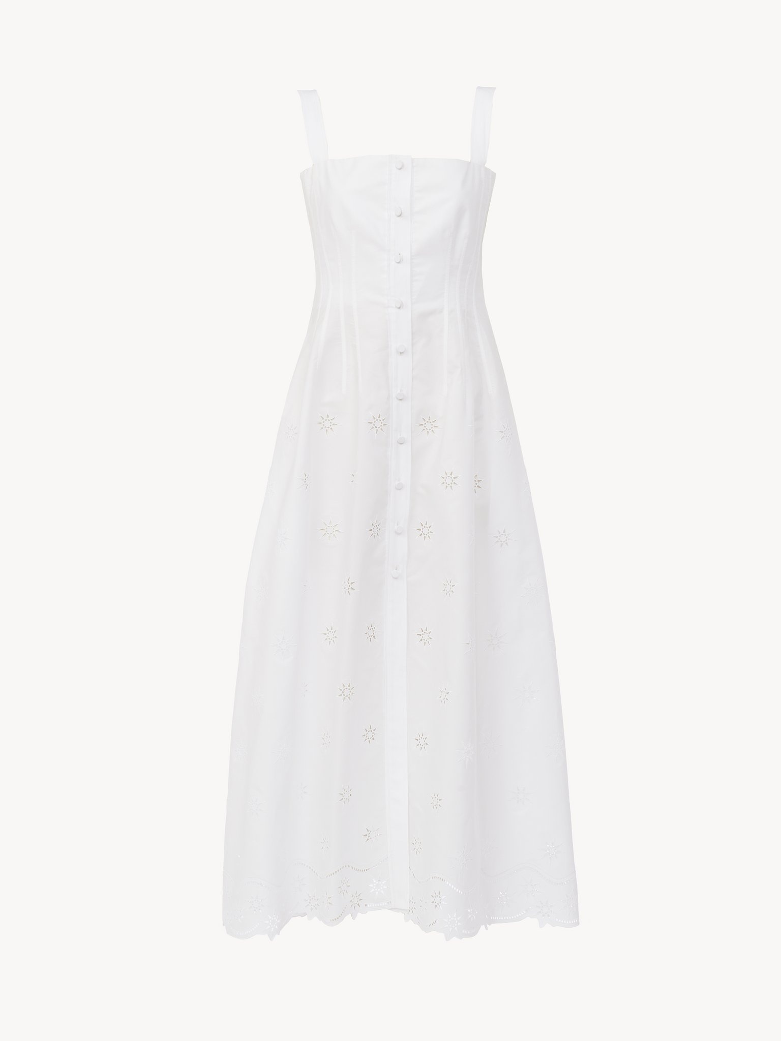 PINAFORE MIDI DRESS - 3