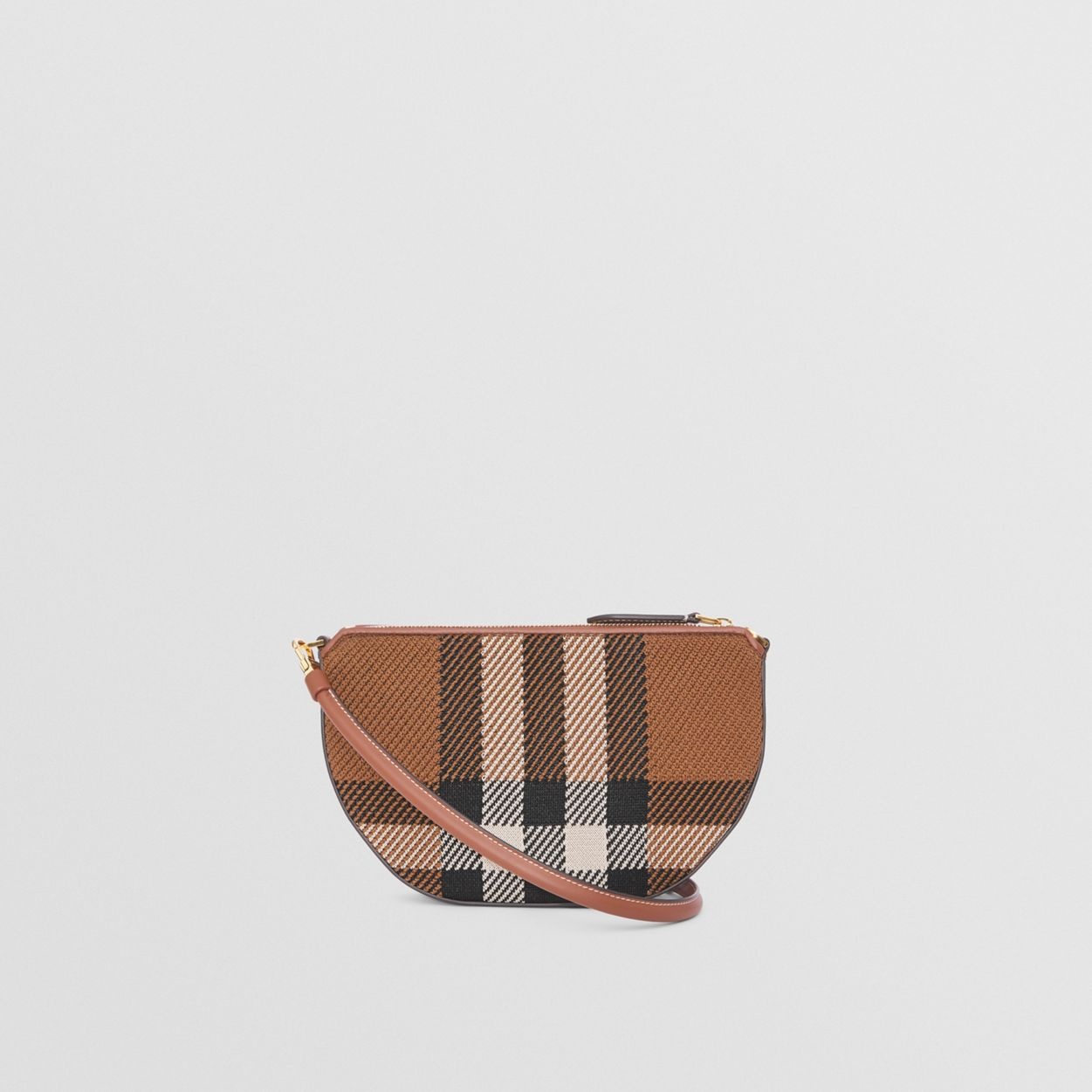 Knitted Check Olympia Pouch - 8