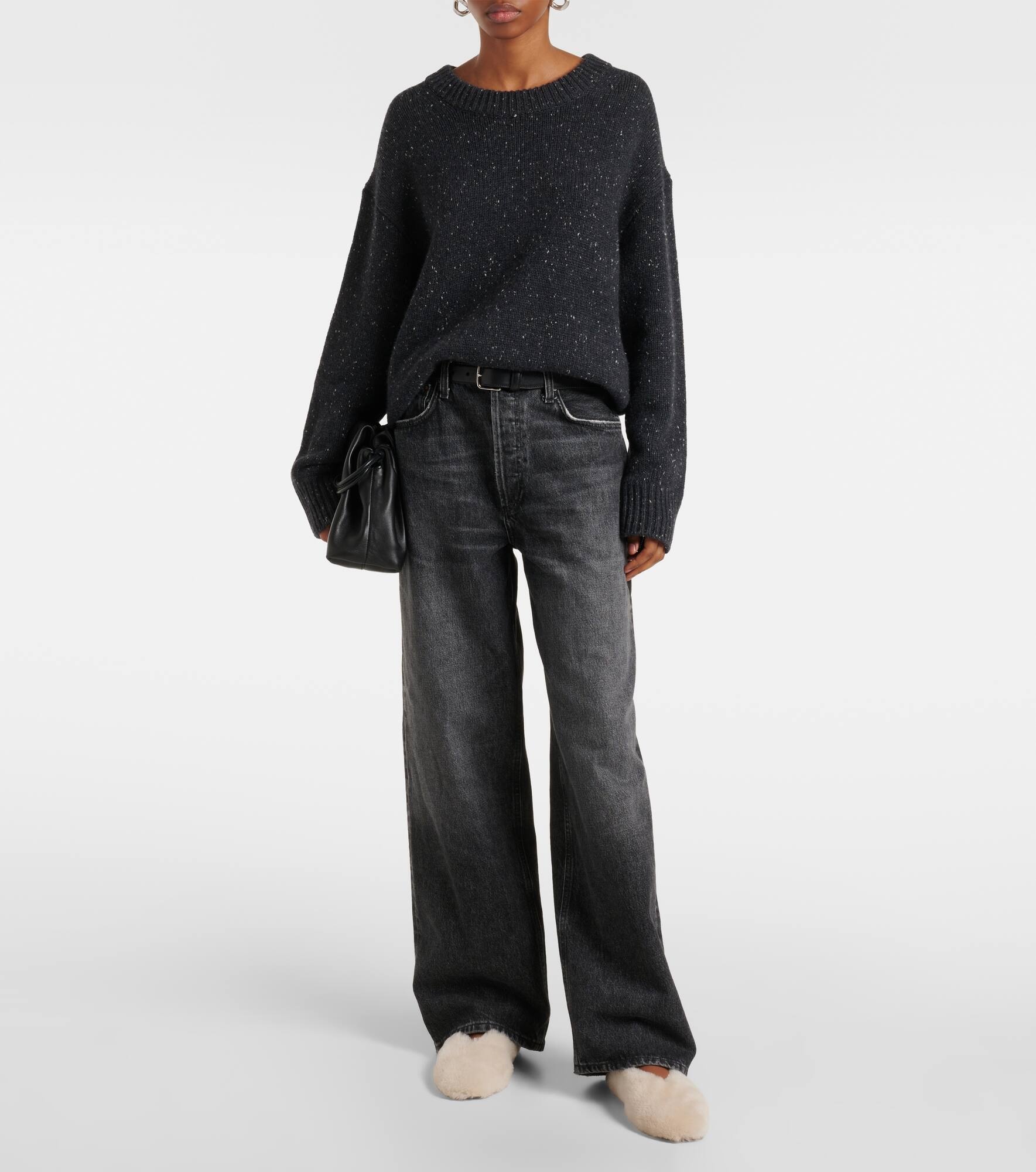 Regency shearling mules - 3