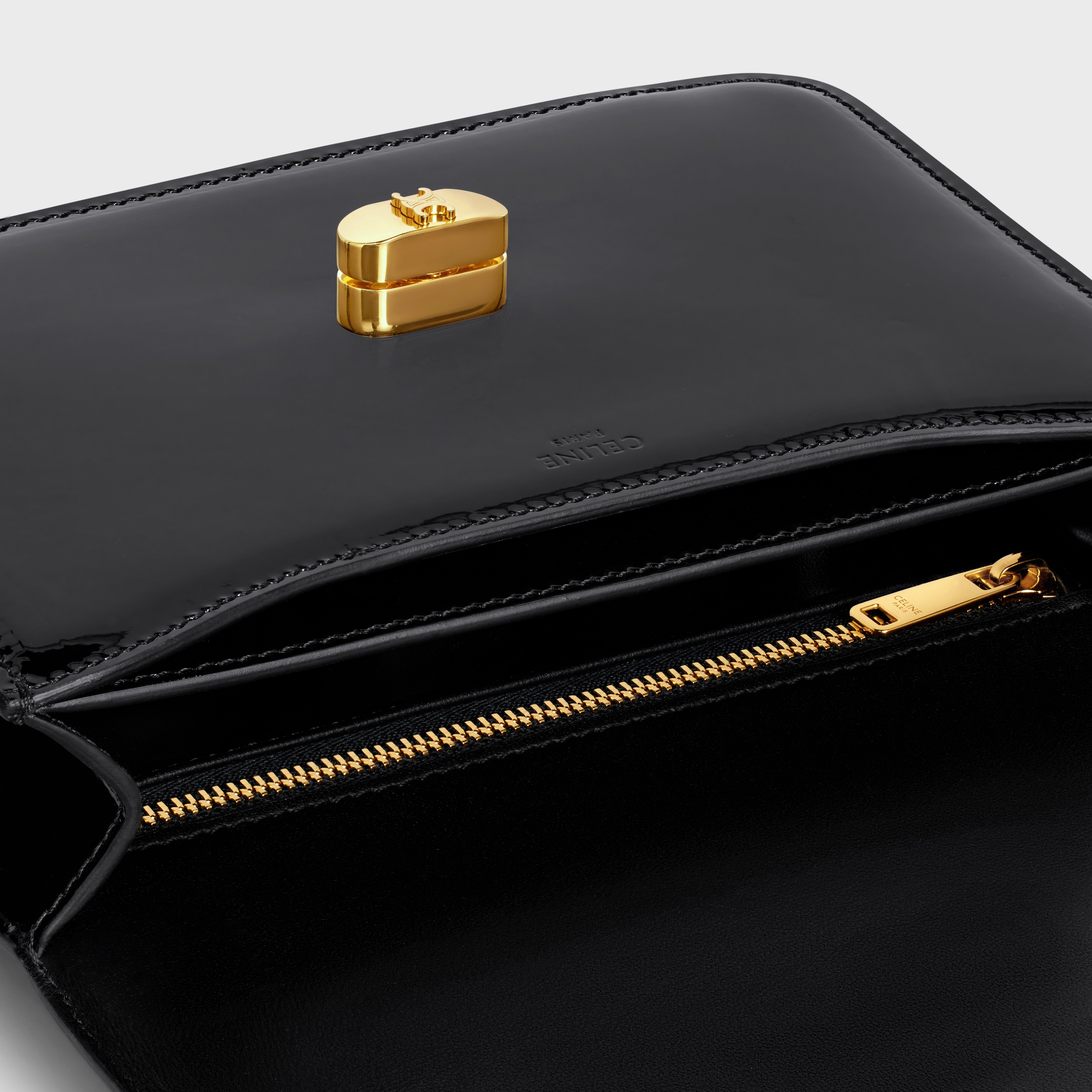 TEEN CELINE JOSEPHINE bag IN PATENT CALFSKIN - 4