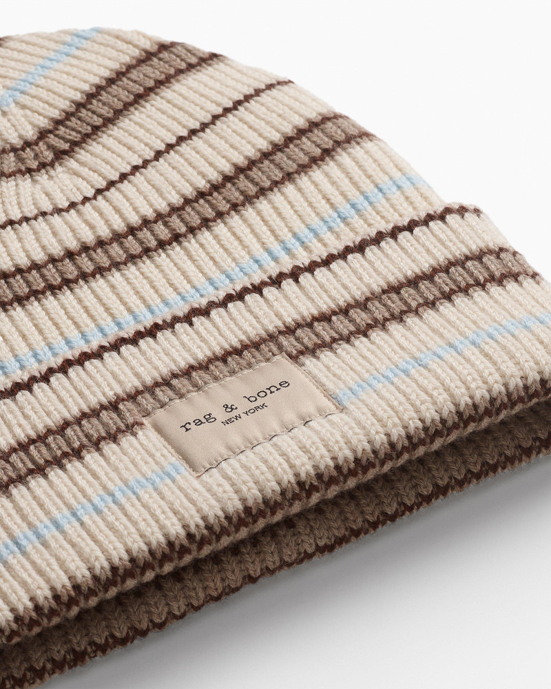 Blake Mutli-Stripe Beanie 3