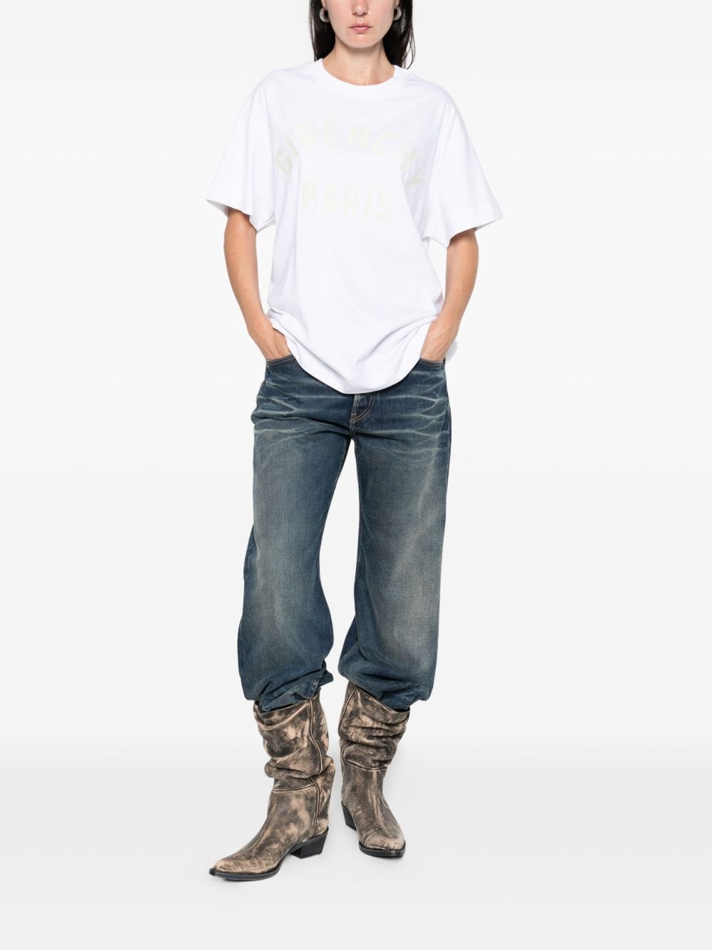 logo-print T-shirt - 2